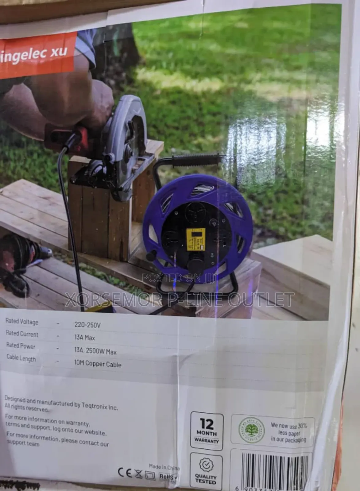 Heavy Duty Code Reel With Indication Light