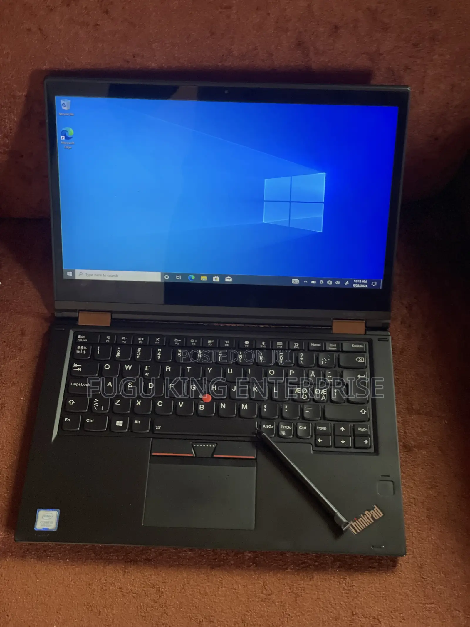 Laptop Lenovo ThinkPad X380 Yoga 8GB Intel Core I5 SSD 256GB