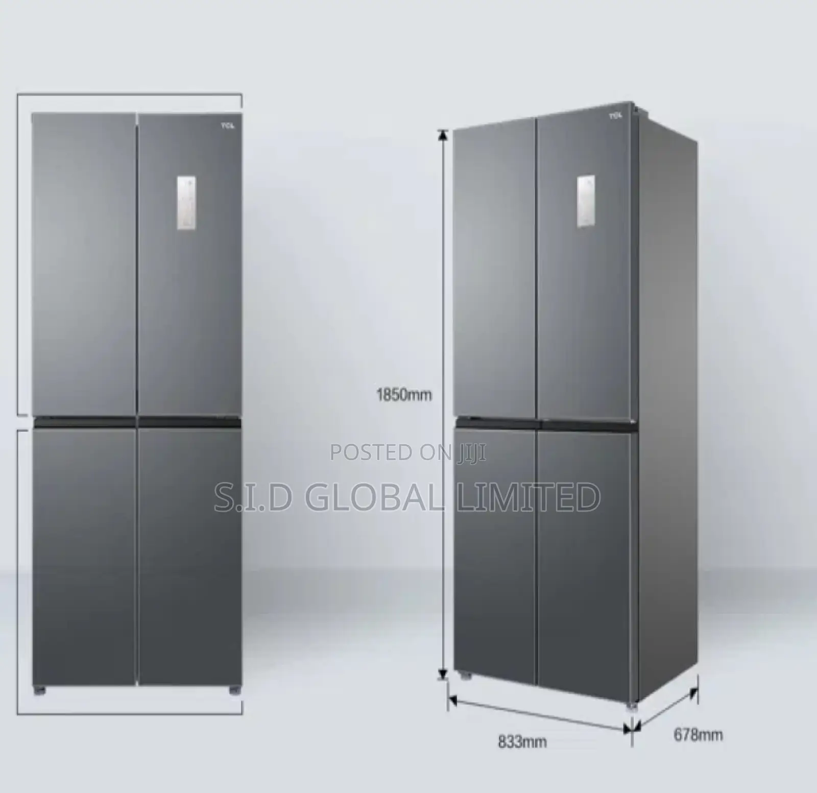 Super Freeze TCL-FRENCH-DOOR-REFRIGERATOR-476LTRS-P521CD
