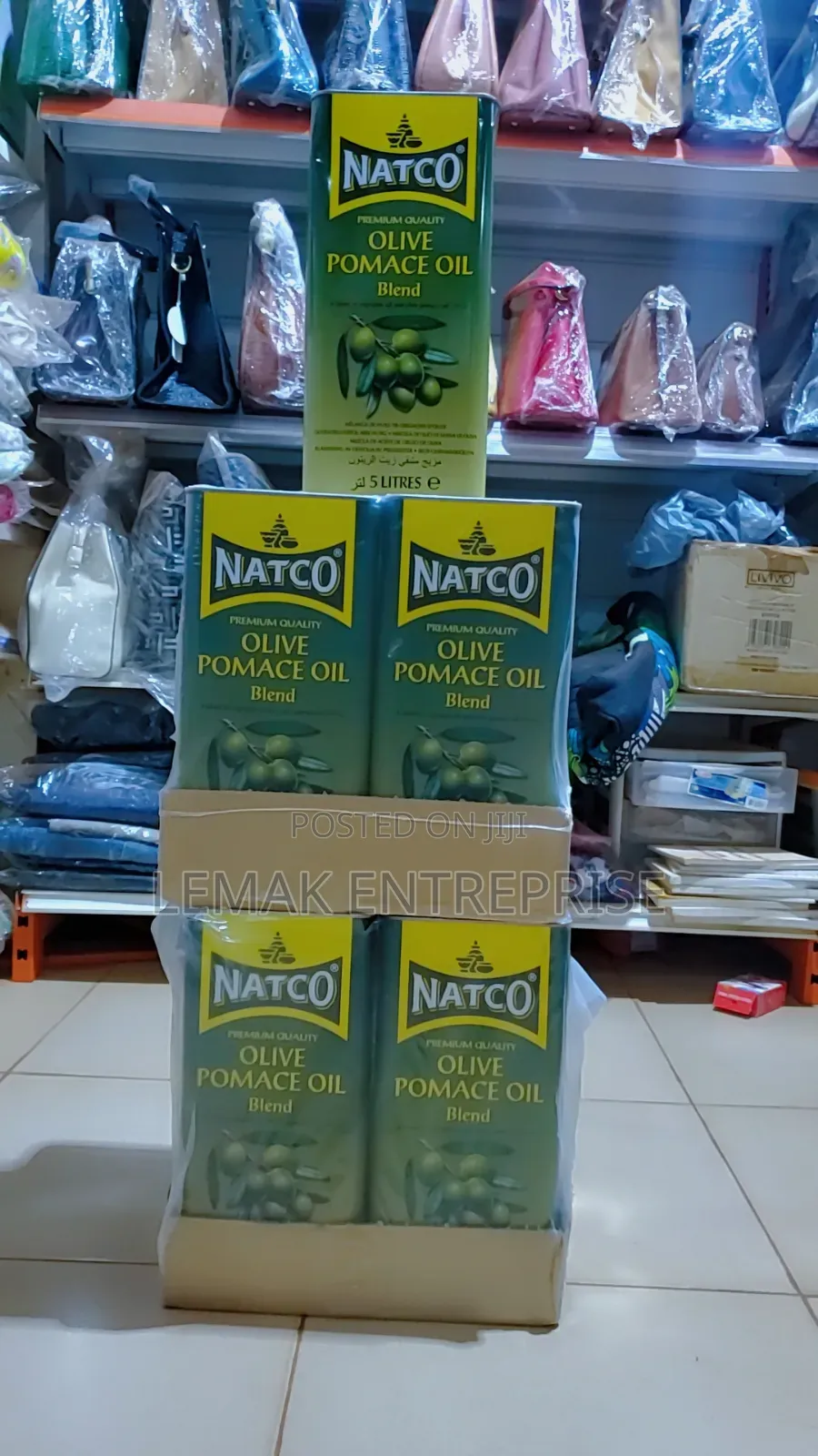 Natco Olive Oil Pomace Blend.5l From Uk