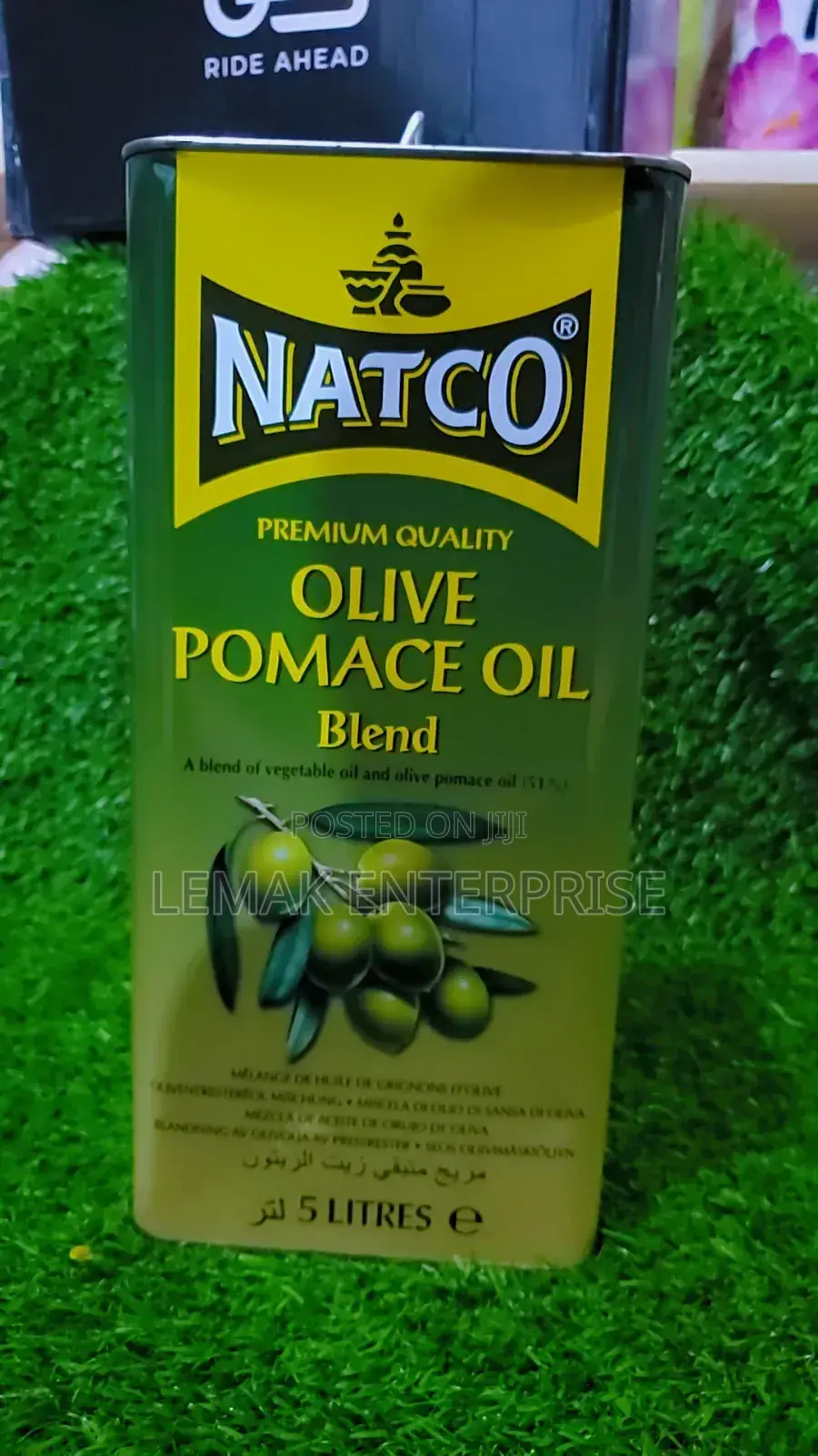 Natco Olive Oil Pomace Blend.5l From Uk