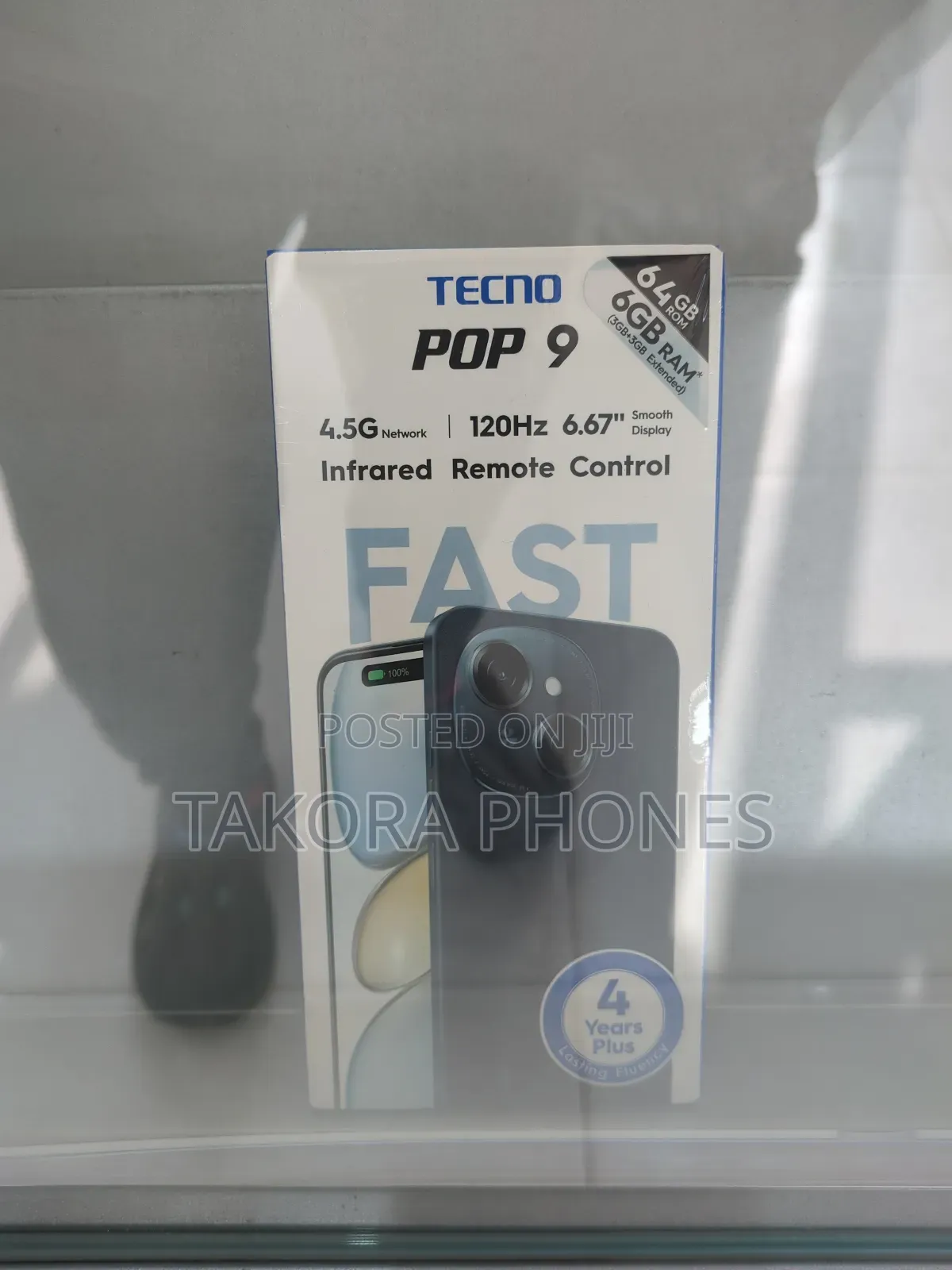 New Tecno Pop 9 64 GB Black