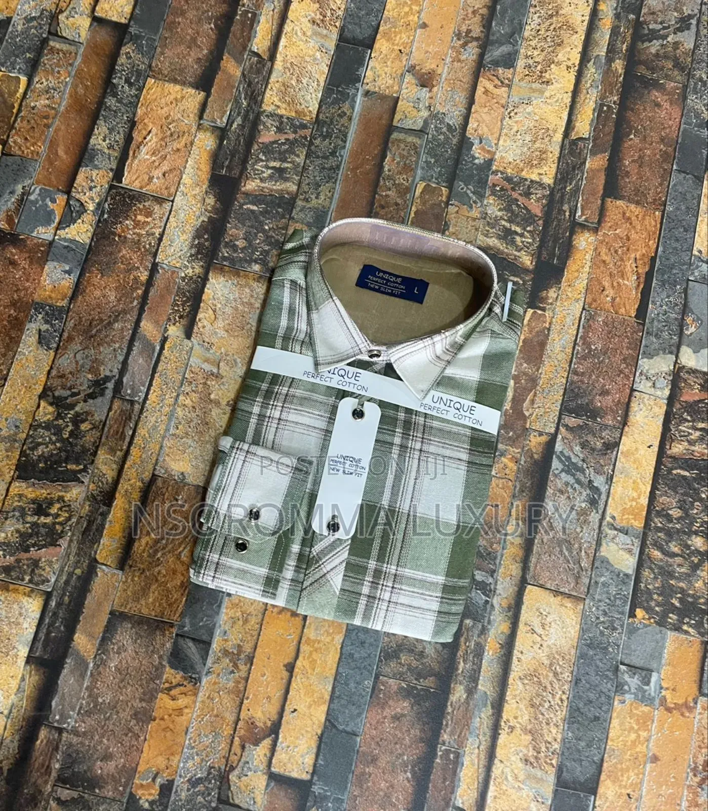 100% Cotton Men Long Sleeve Shirt