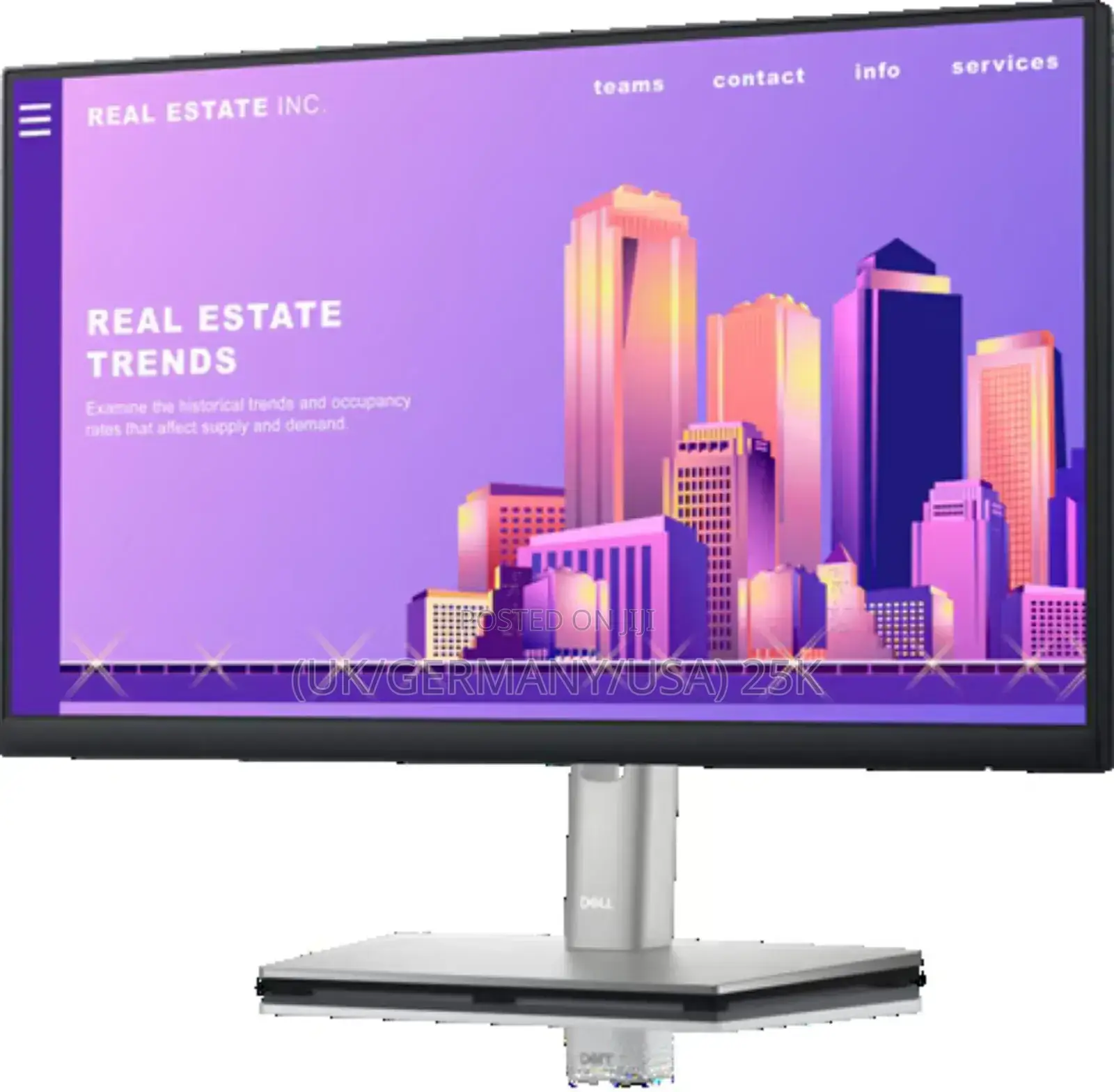 Dell 22" Monitor FHD, IPS - P2222H