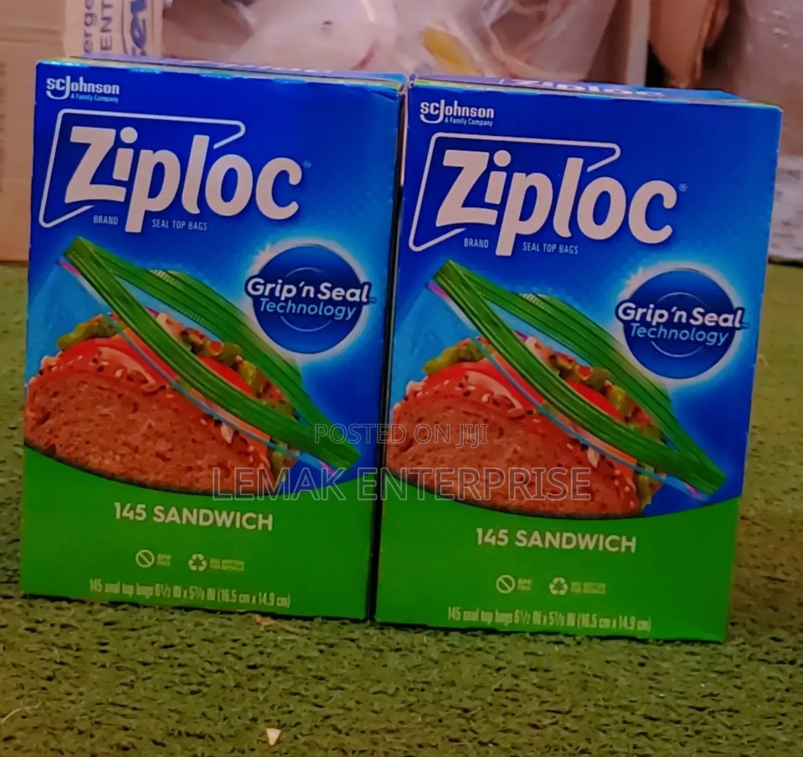 Ziplock Freezer Quart Bags 145 Sandwiche Pieces