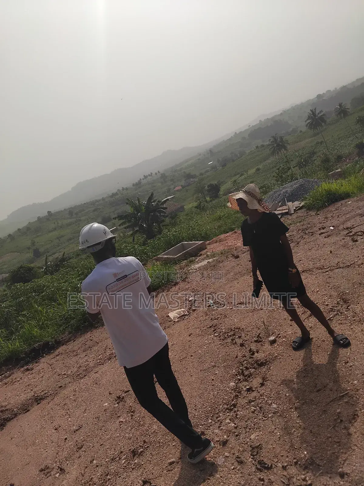 Well Demacated Plots of Land Located at Dominase for Sale