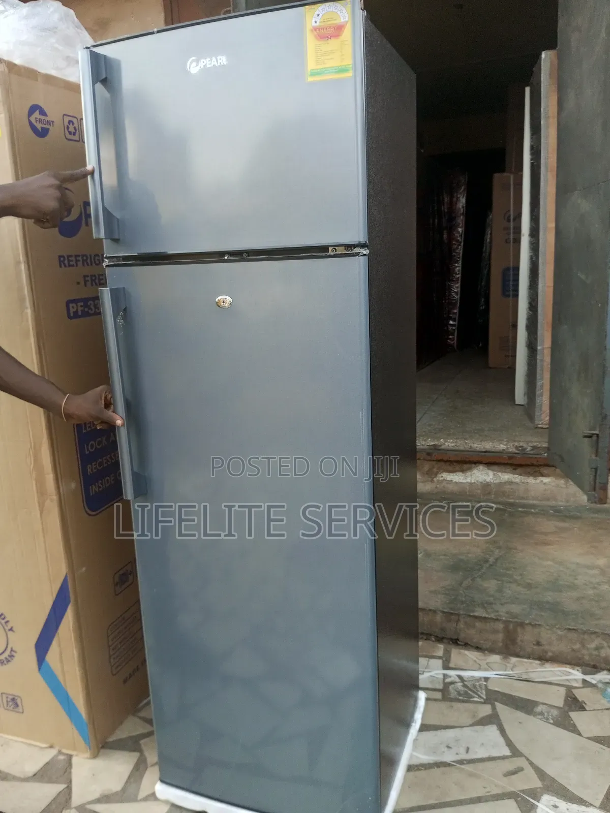 Pearl Refrigerator 280 Litres Top Freezer