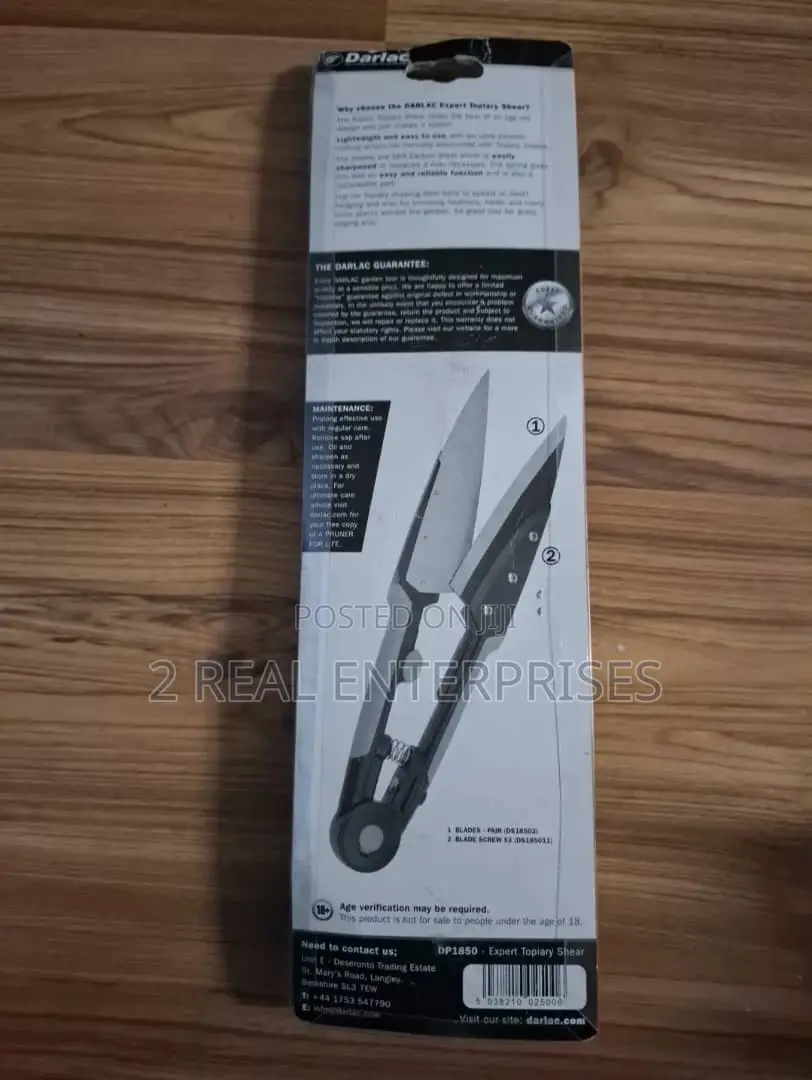Darlac Expert Garden Topiary Hedge Shear Pruner Trimmer