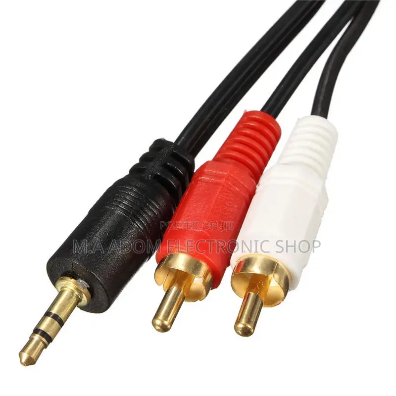 Aux Cable for Audio Sound 1.5 Meters