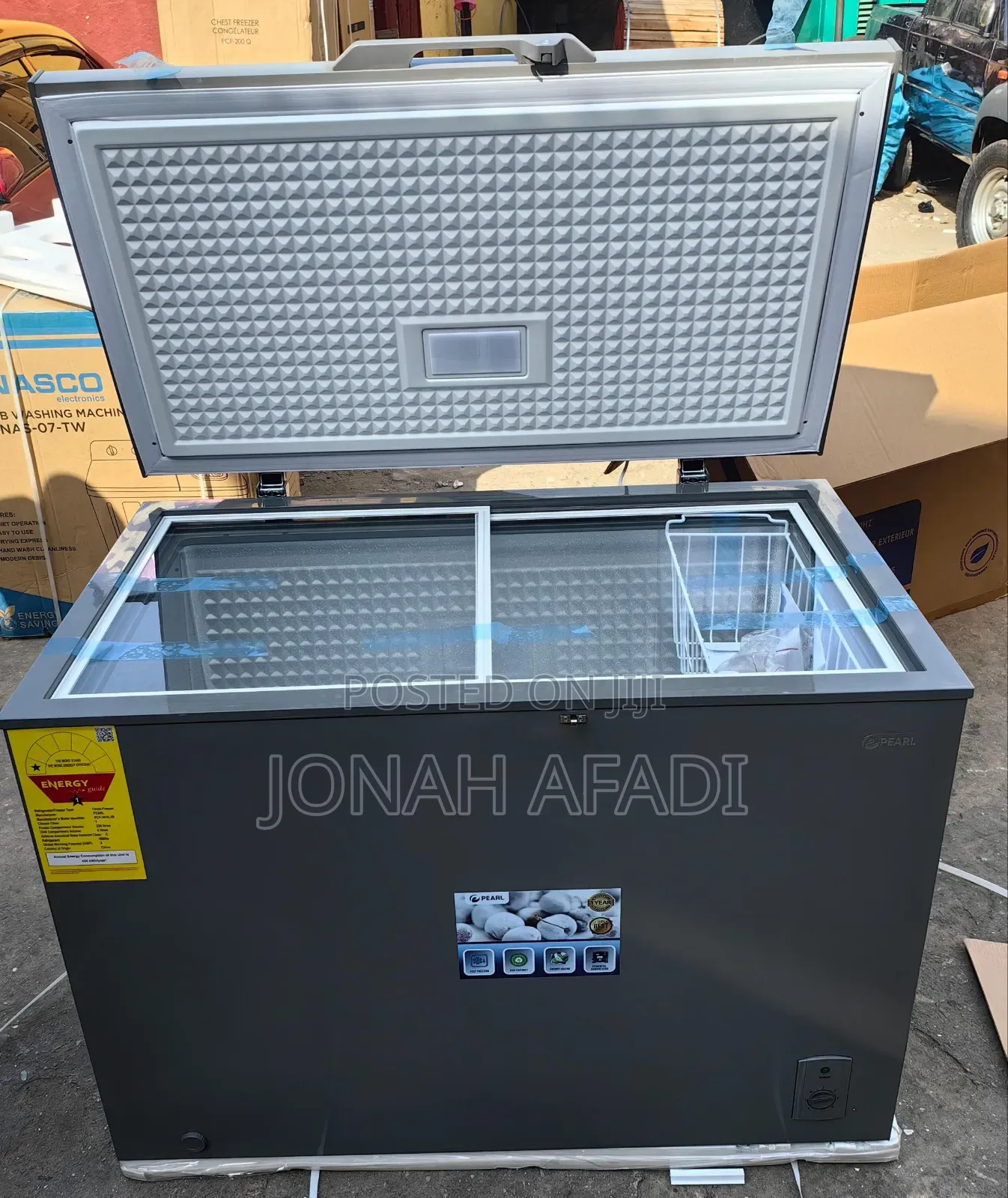 Pearl 290liters Single Door Chest Freezer PCF--2b
