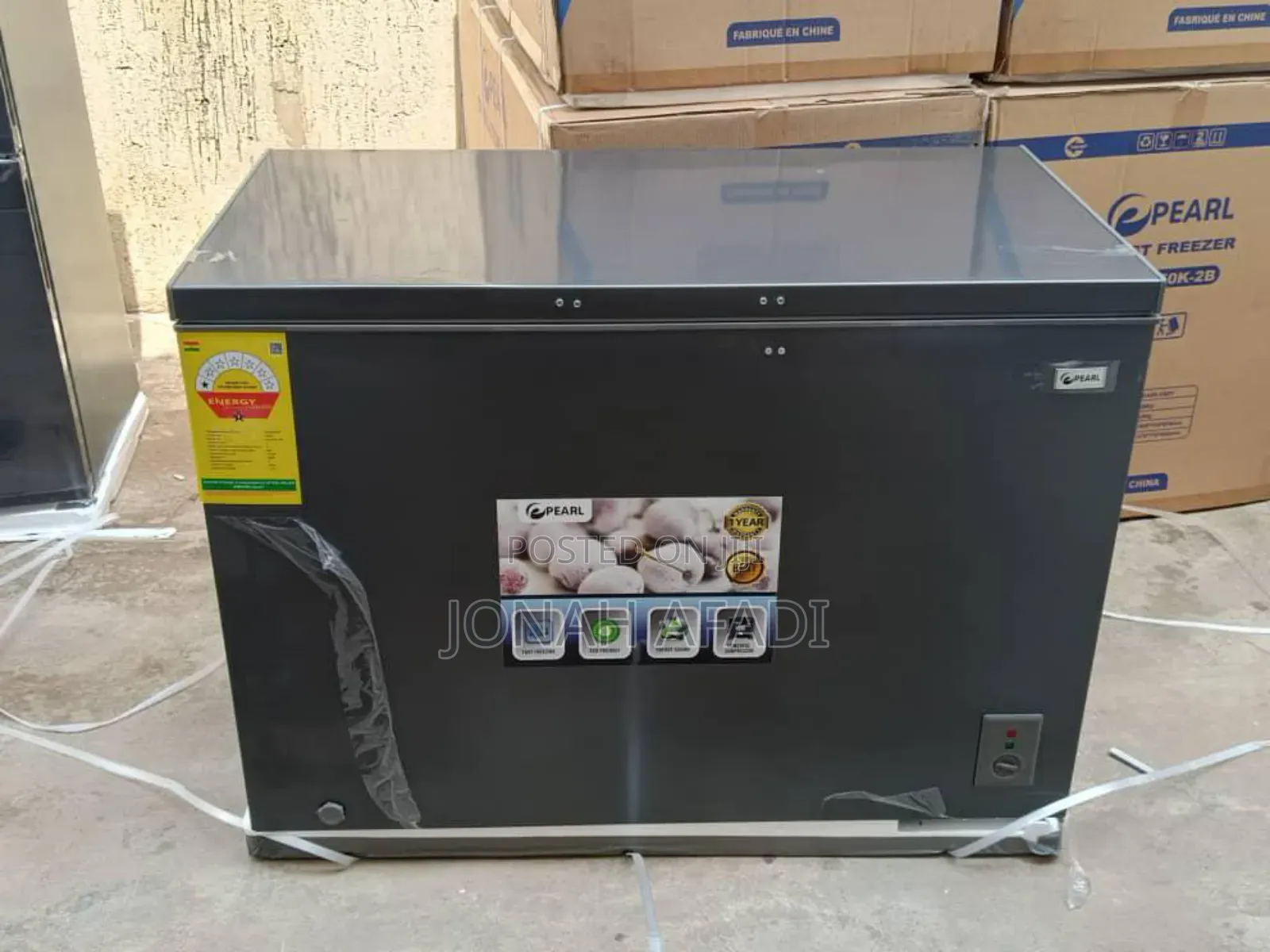 Pearl 290liters Single Door Chest Freezer PCF--2b