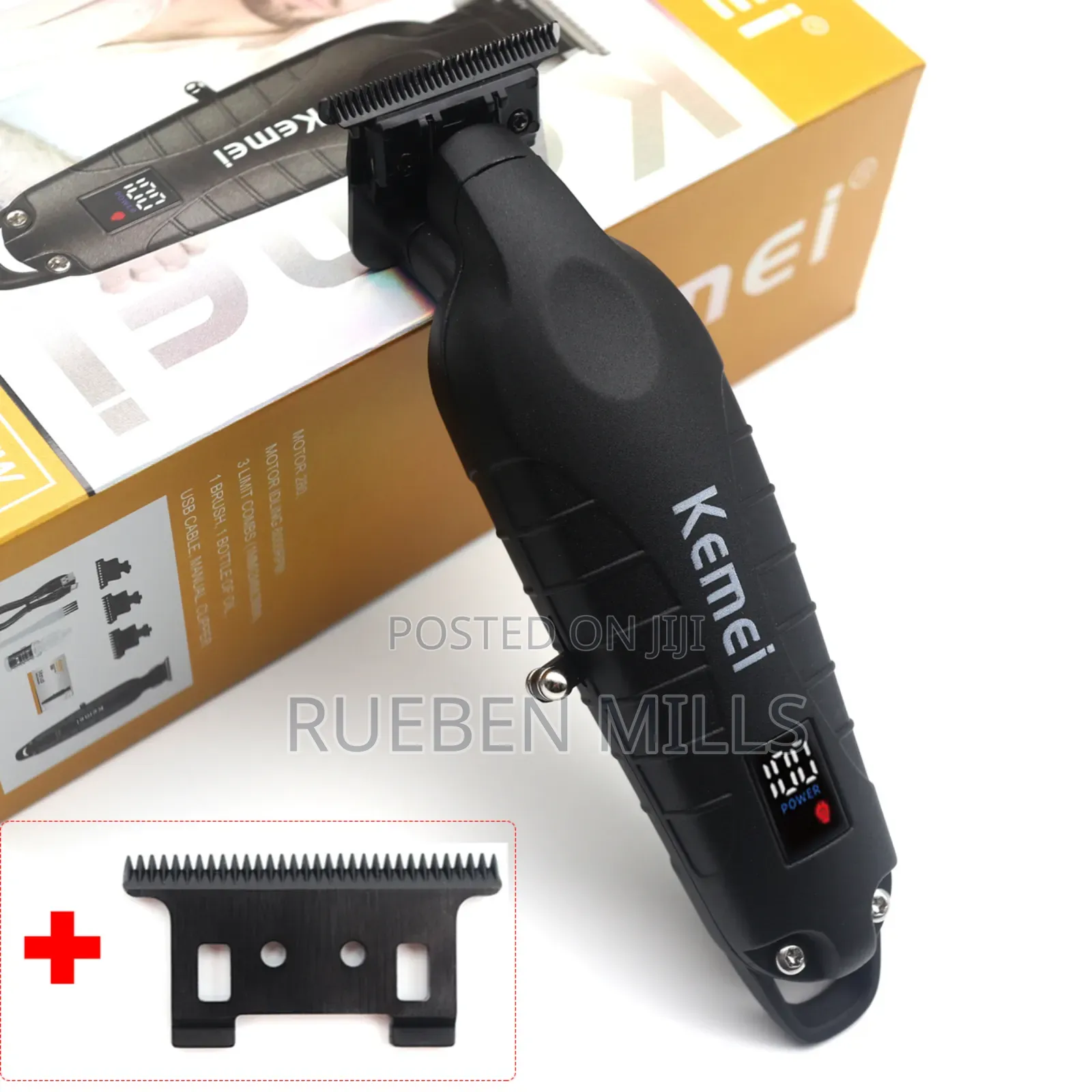Adjustable Blade Sharp Edging Skin Machine Beard Trimmer