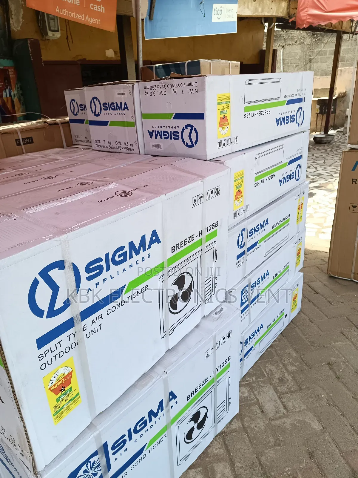Sigma 1.5hp Inverter R410 Gas Air Conditioner
