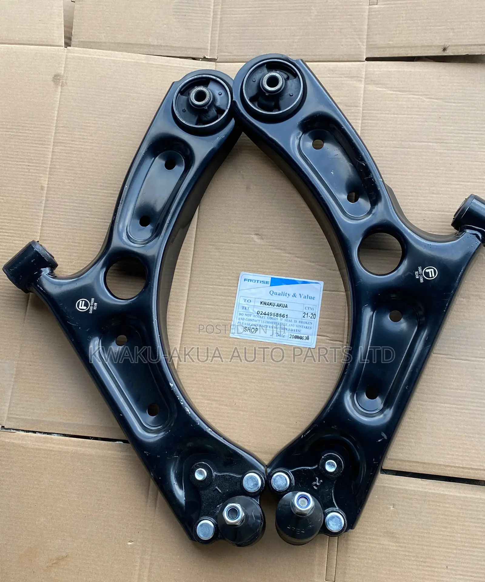 Hyundai Elantra 2018 -2020 Control Arms or Lower Arms
