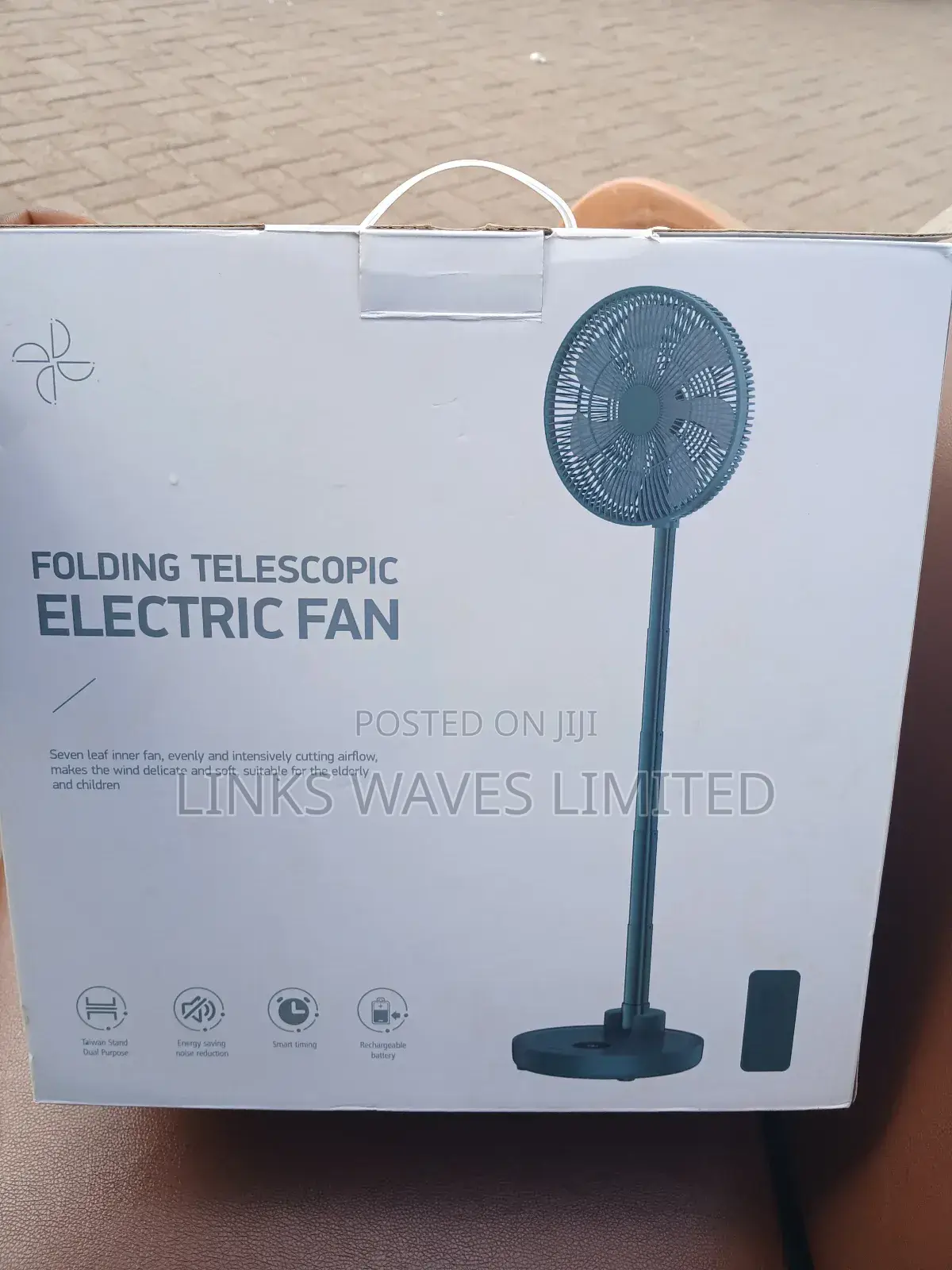 Folding Telescopic Electric Fan
