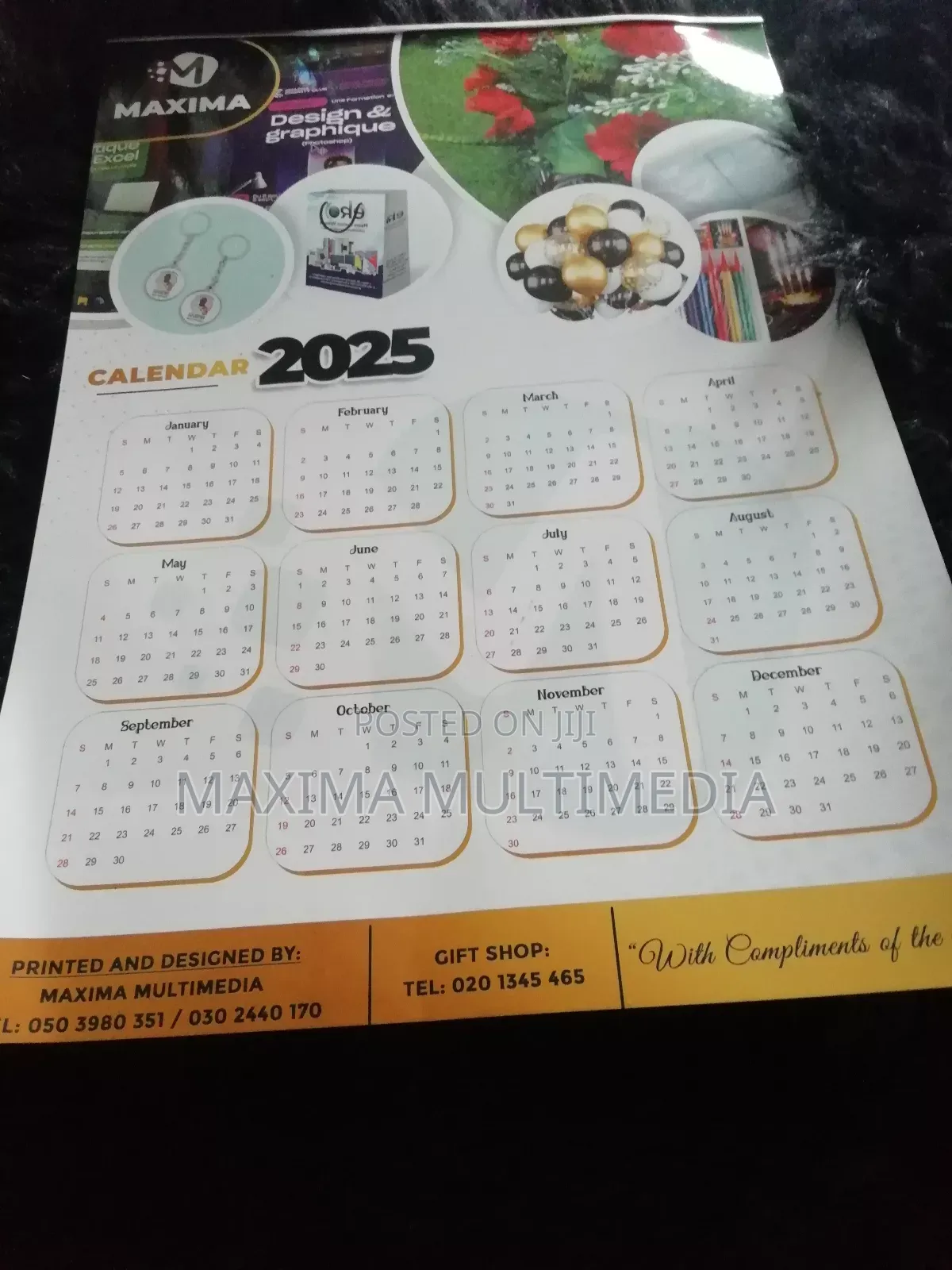 Calendar for 2025