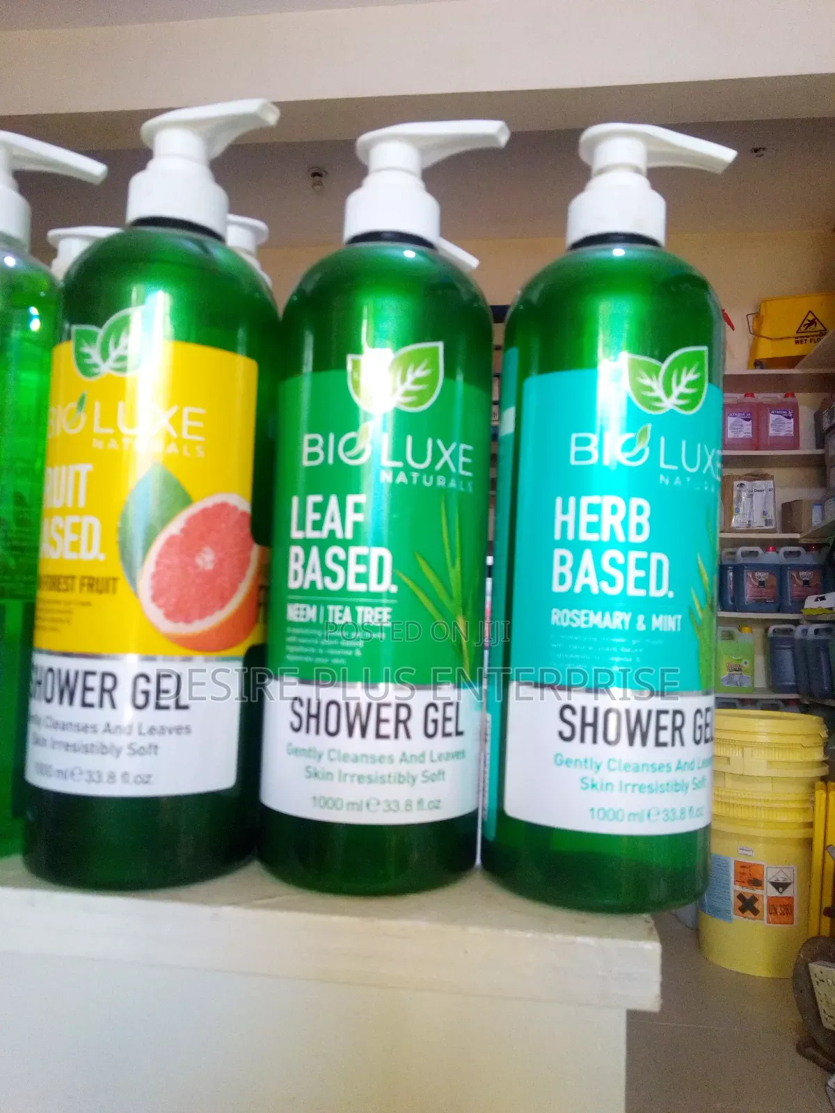 Leaf and Root Based Shower Gel
