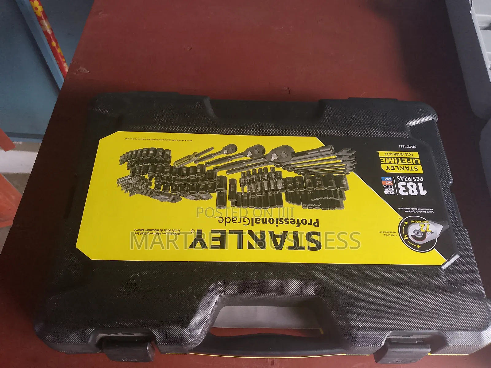 183 Sets Of Mechanical Stanley Tools