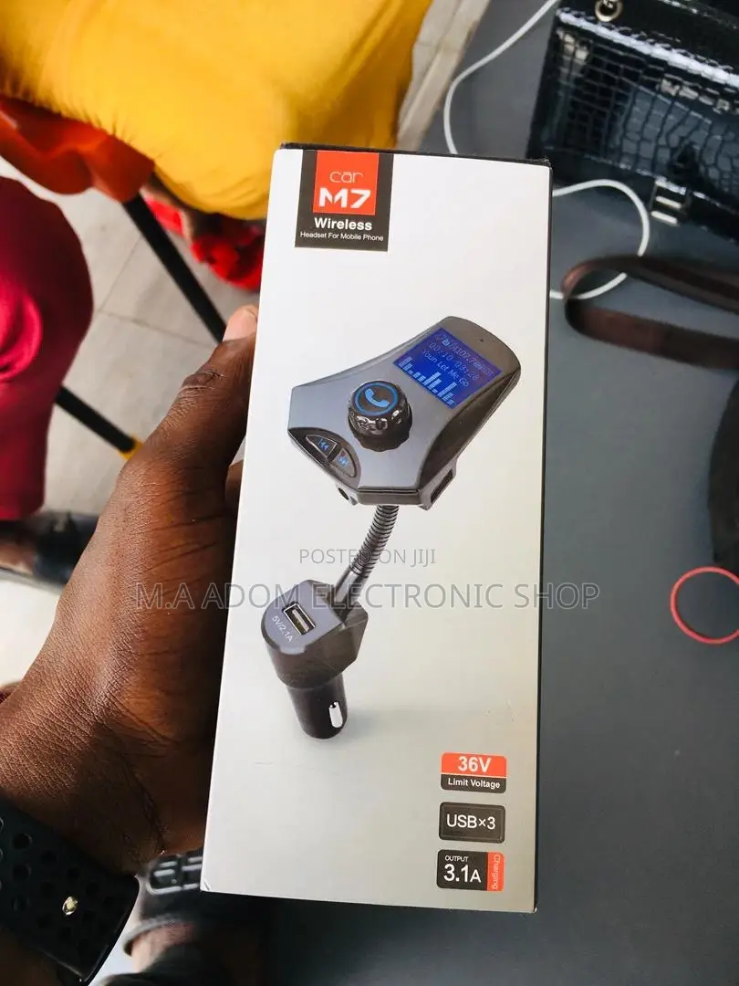 M7 Bluetooth Car Kit: Drive Safely, Stay Connected
