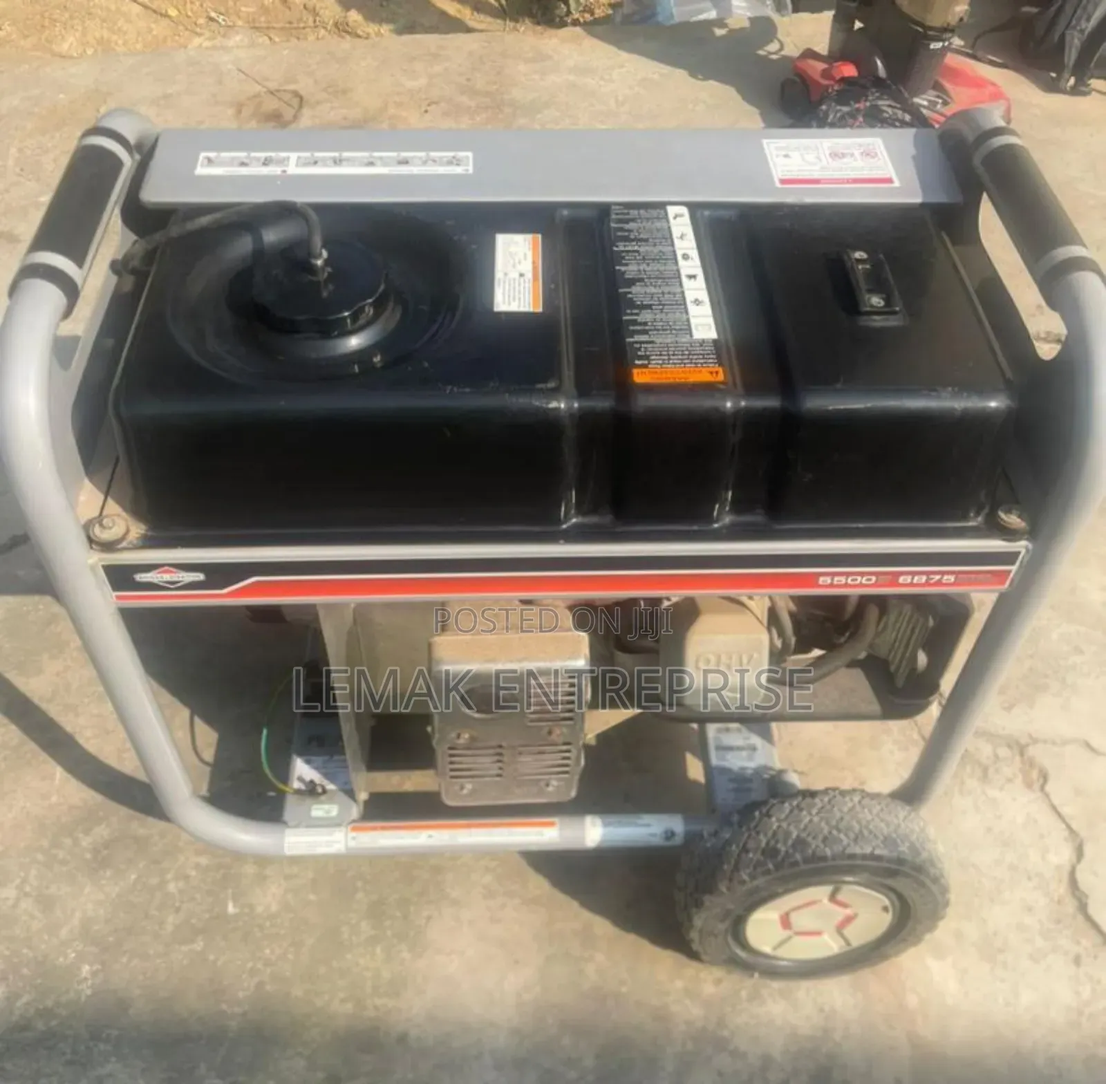 Briggs and Stratton Portable Generator 5500 Watts