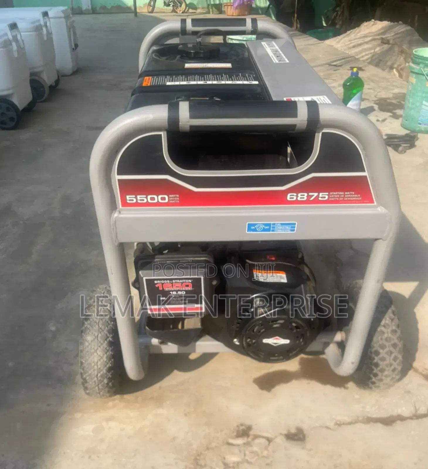 Briggs and Stratton Portable Generator 5500 Watts