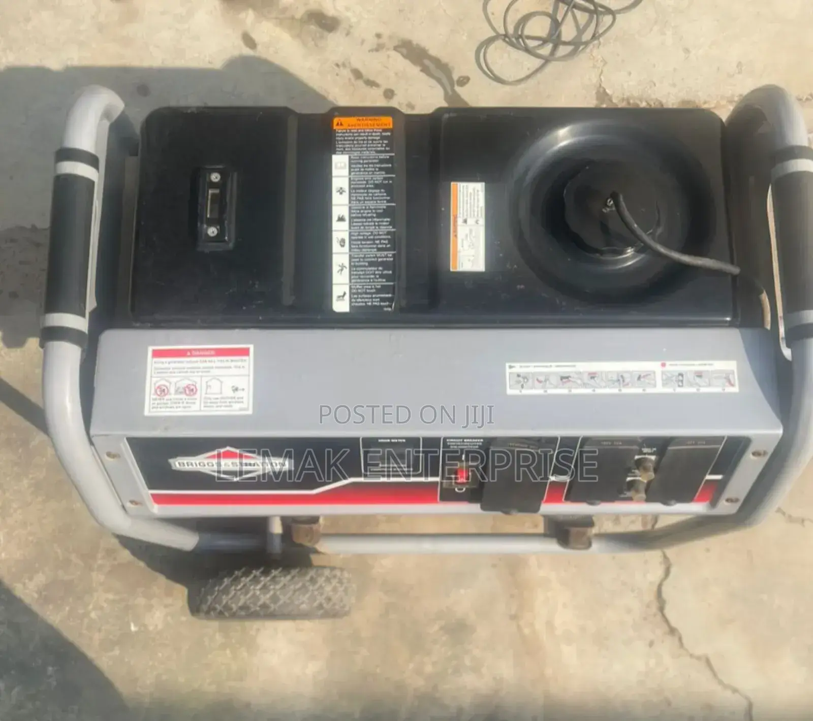 Briggs and Stratton Portable Generator 5500 Watts