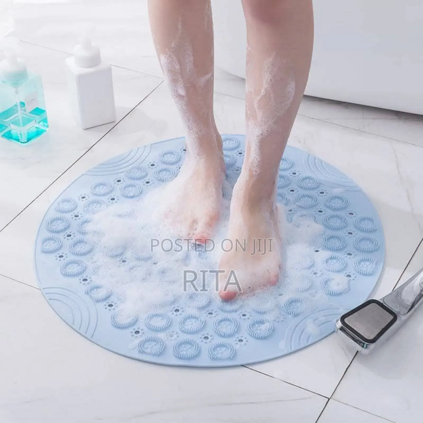 Anti-Slip Bathroom Mat and Massage