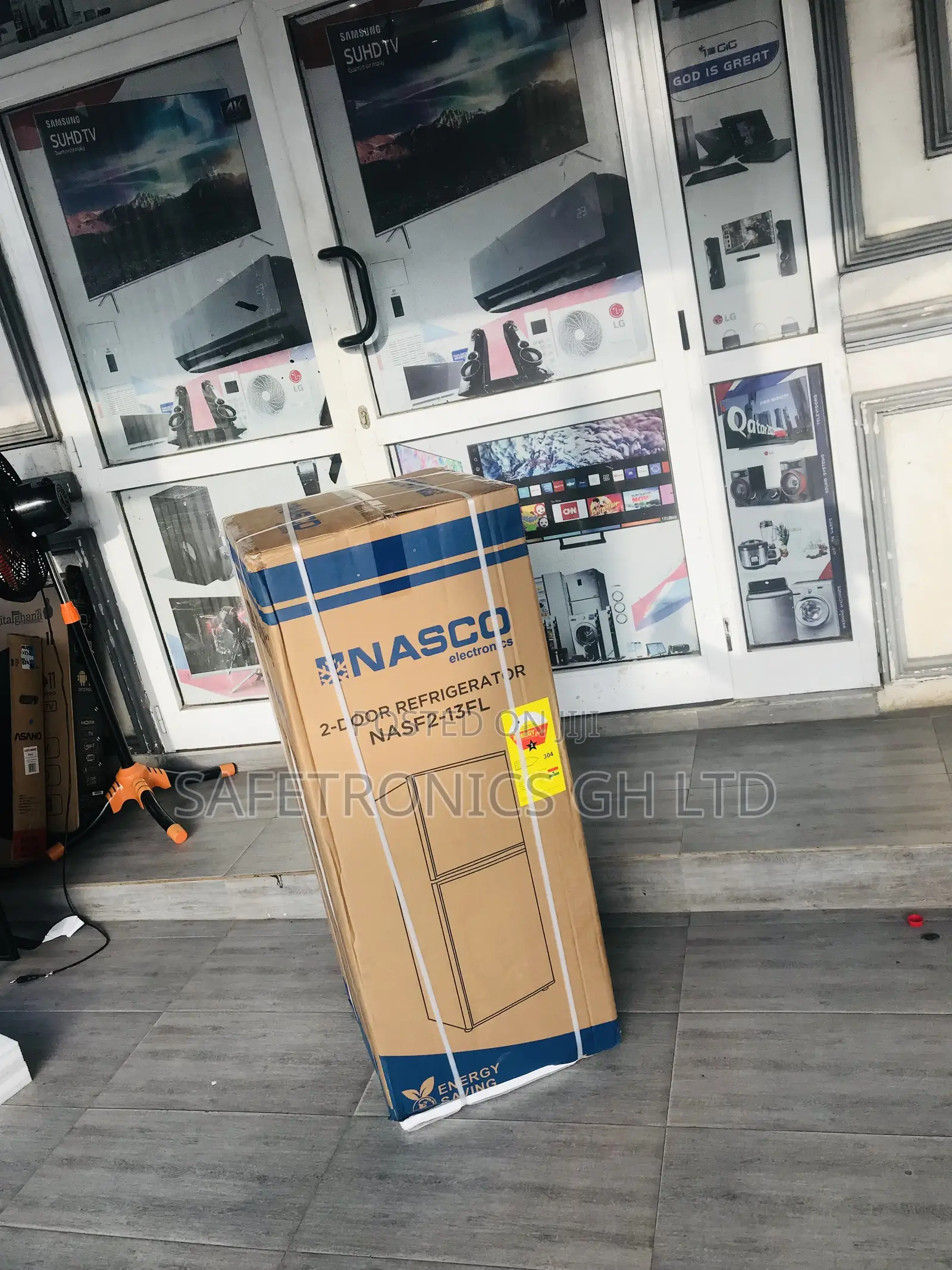 Lastest Best Nasf2-13fl Top Mount Nasco 2 Doors Fridge