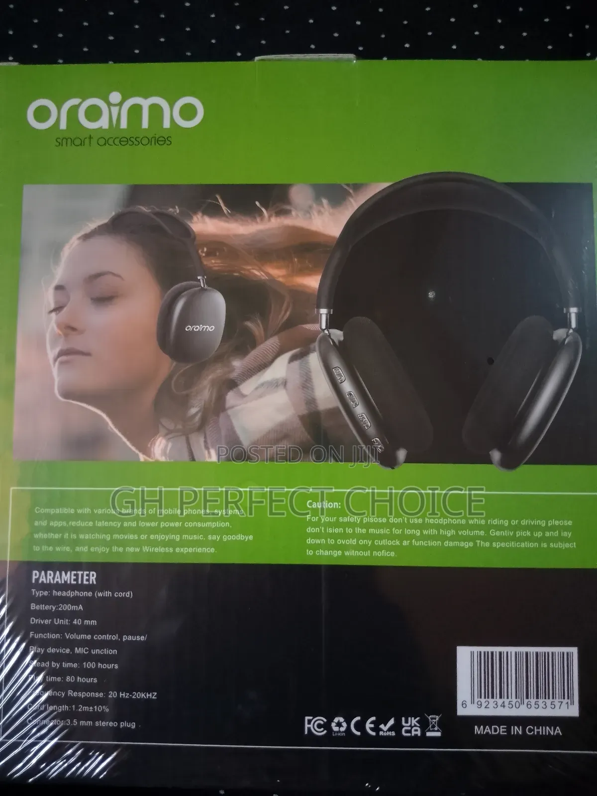 Premium Oraimo Headset for Unbeatable Performance