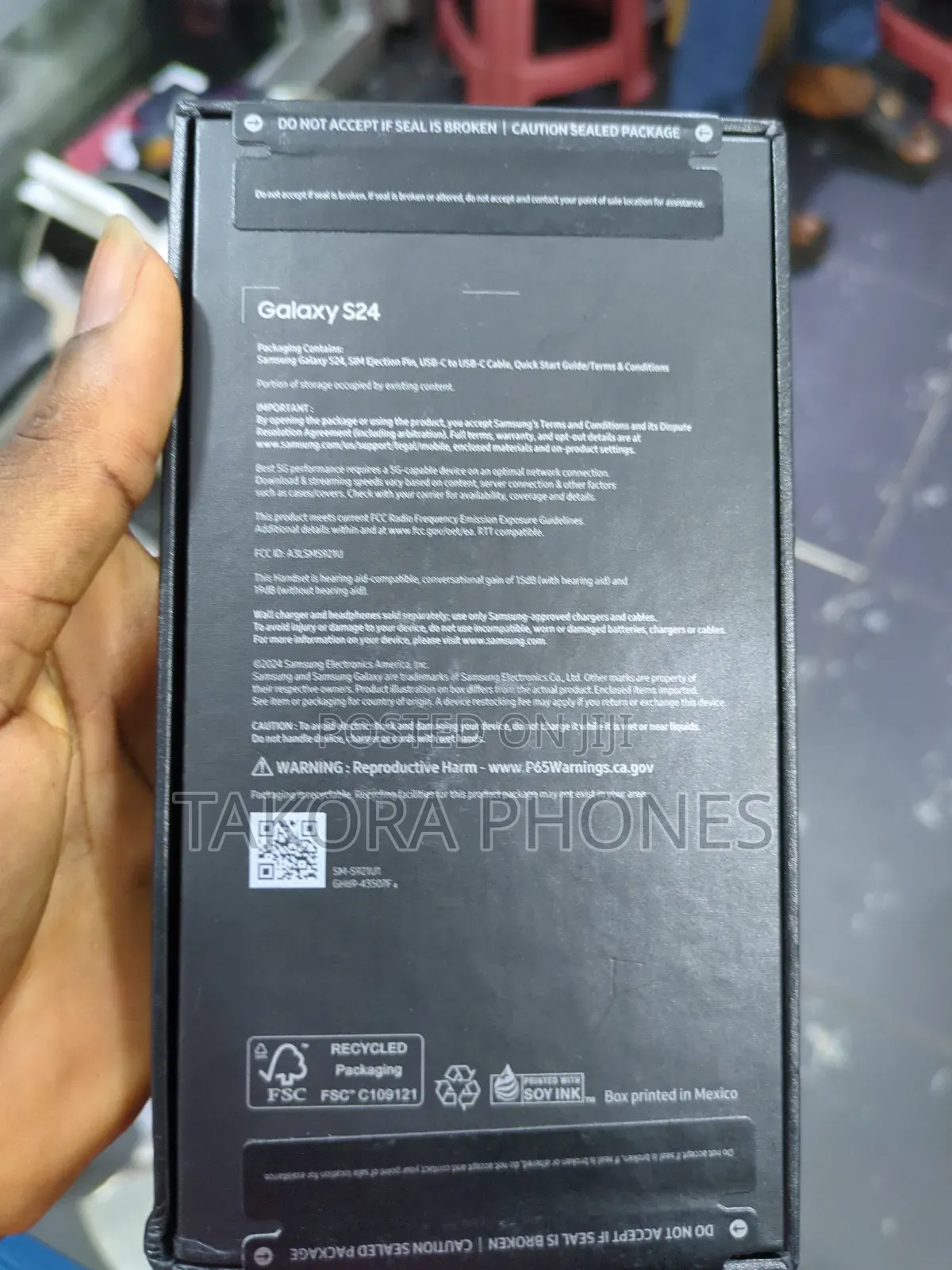 New Samsung Galaxy S24 128 GB Purple