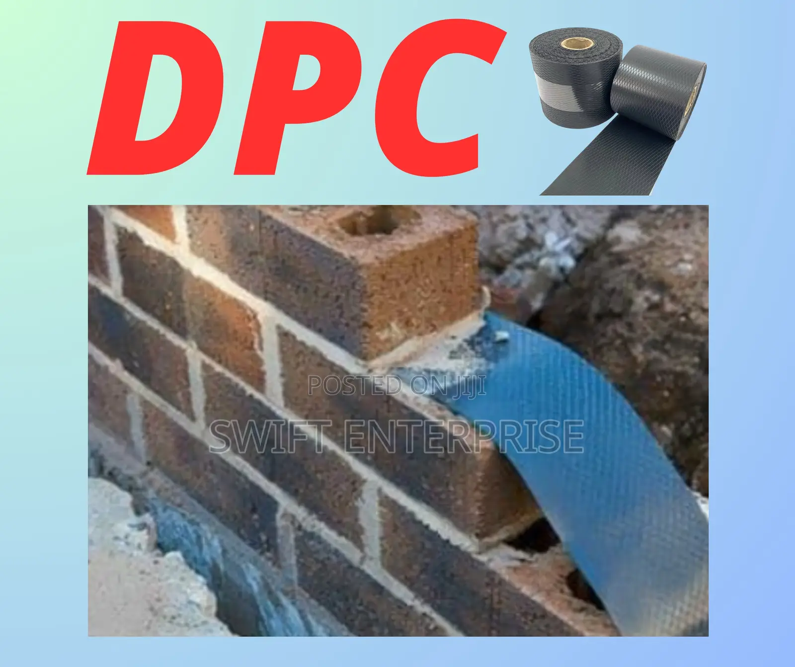 Dpc - Damp Proof Course(6inches By 100feets)