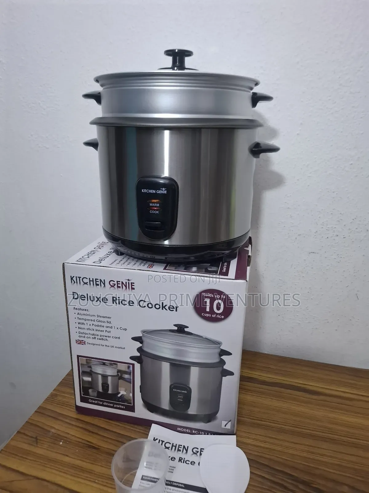 1.8l Kitchen Genie Deluxe Rice Cooker From Uk