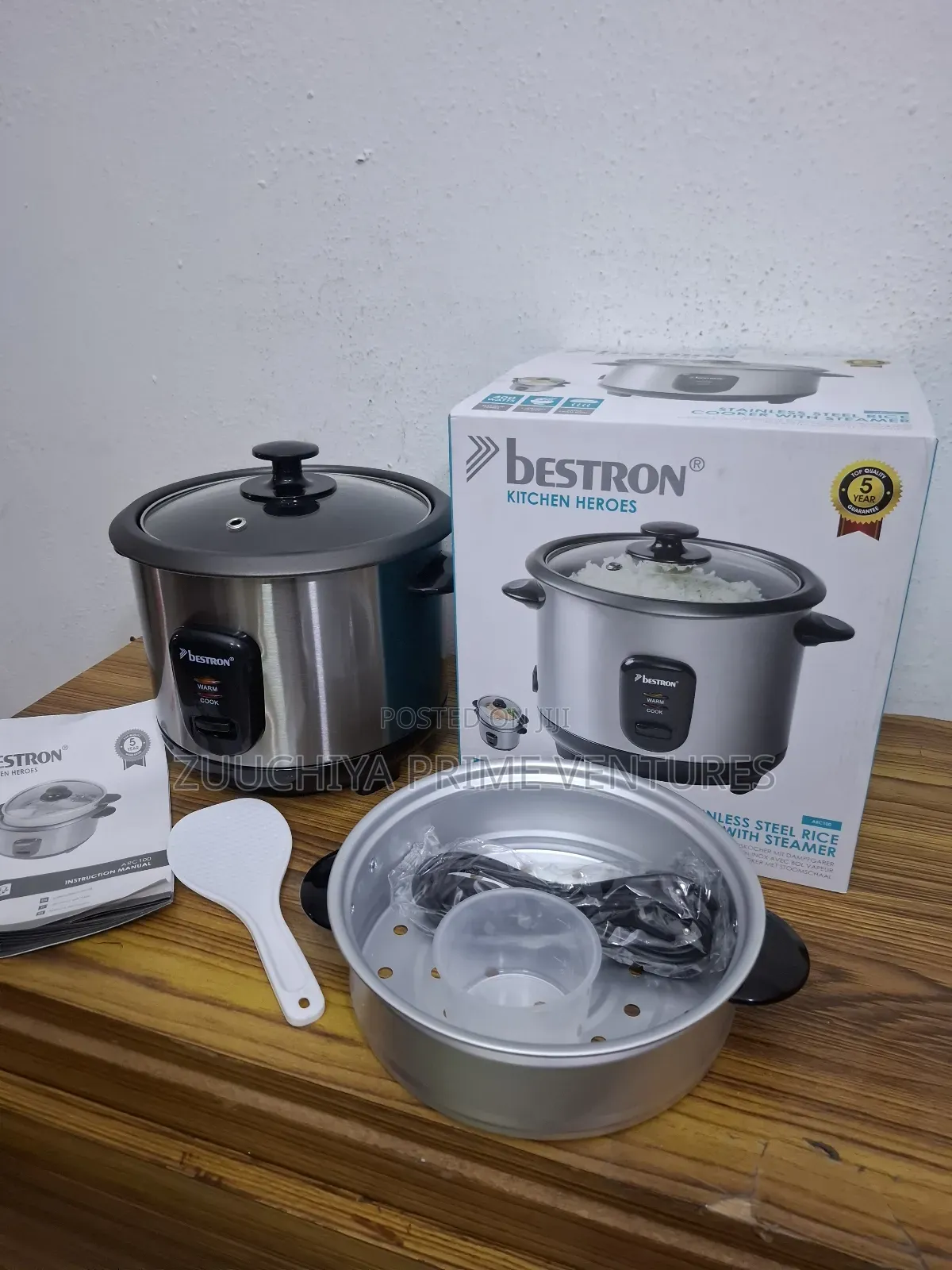 1.L Bestron Rice Cooker From Holland