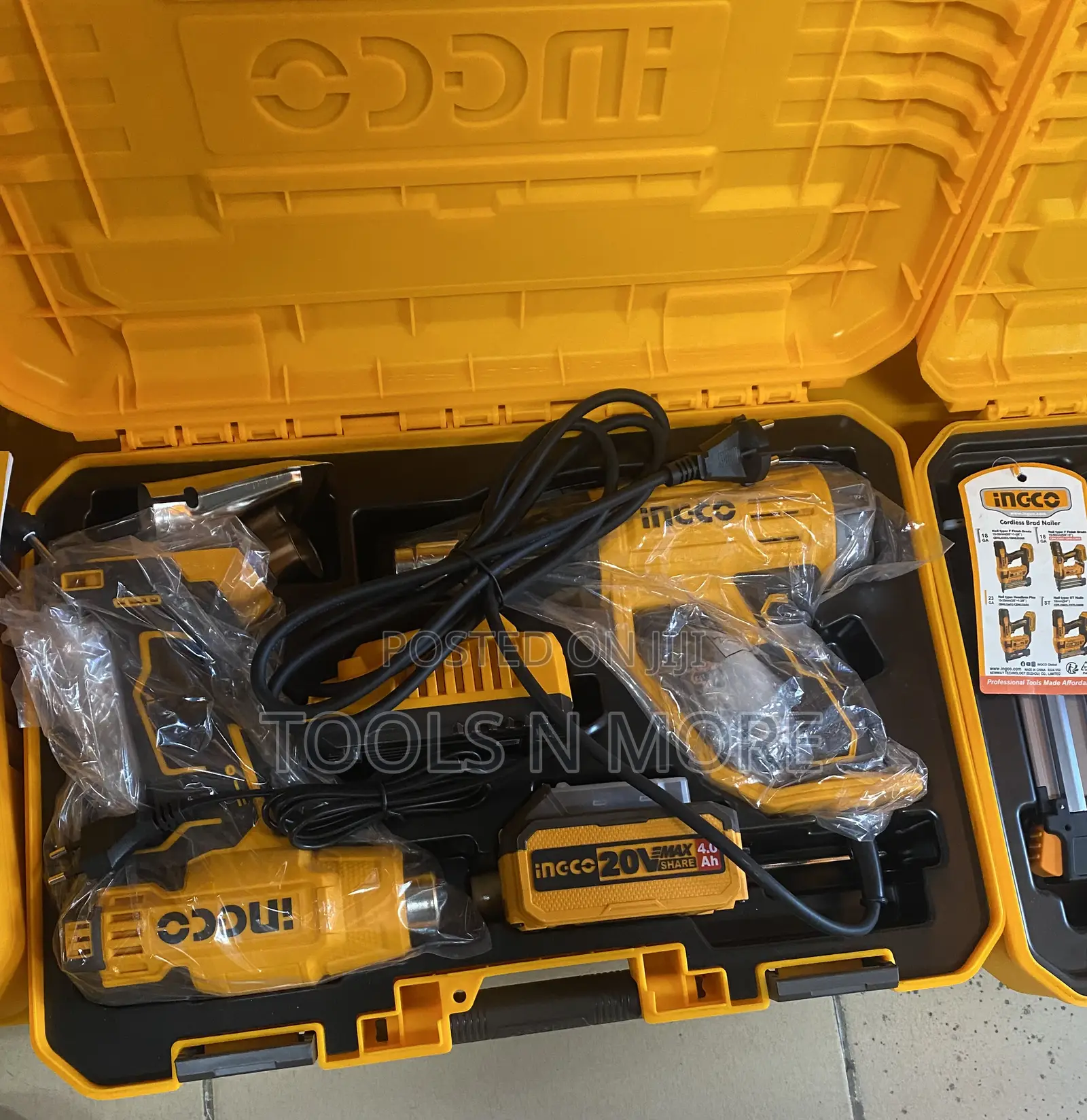 INGCO Heat Gun Combo Kit (Corded and Cordless)