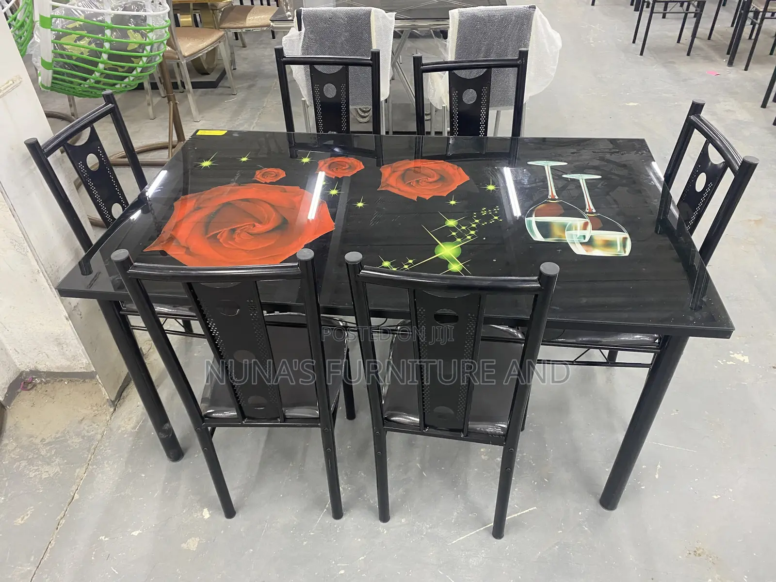 Dinning Set / Dining Table (Glass)