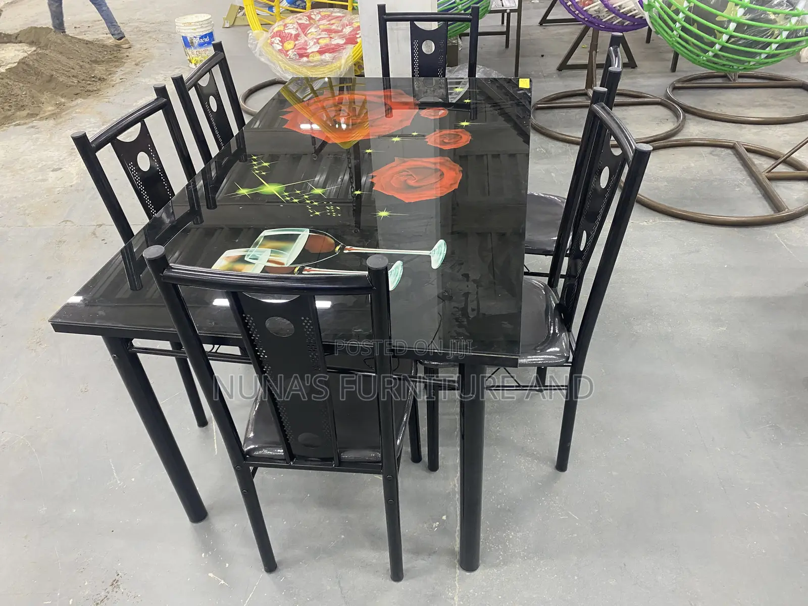 Dinning Set / Dining Table (Glass)