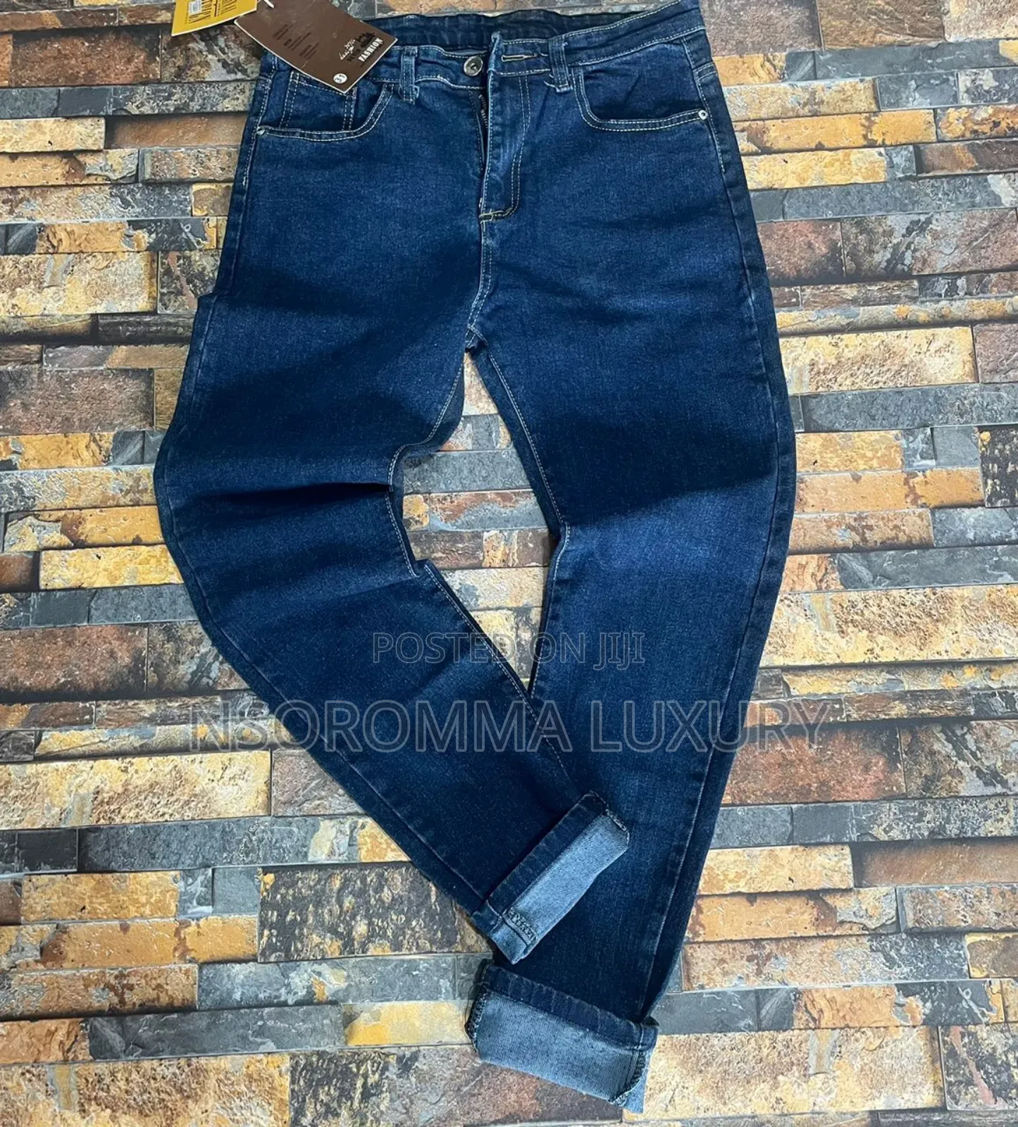Stretch Skinny Jeans Trousers for Men