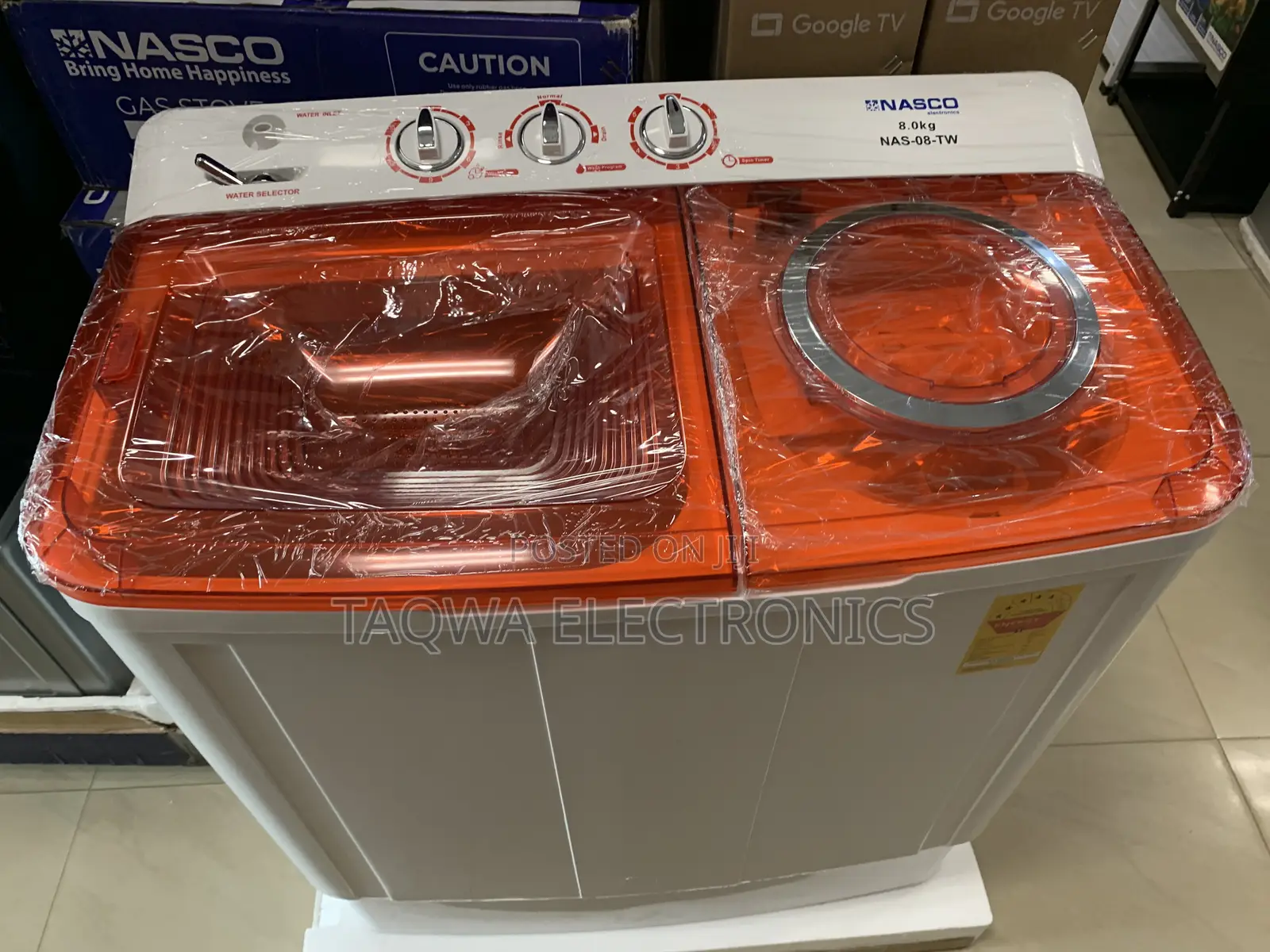 Nicest Top Load Nasco 8kg Twin Tube