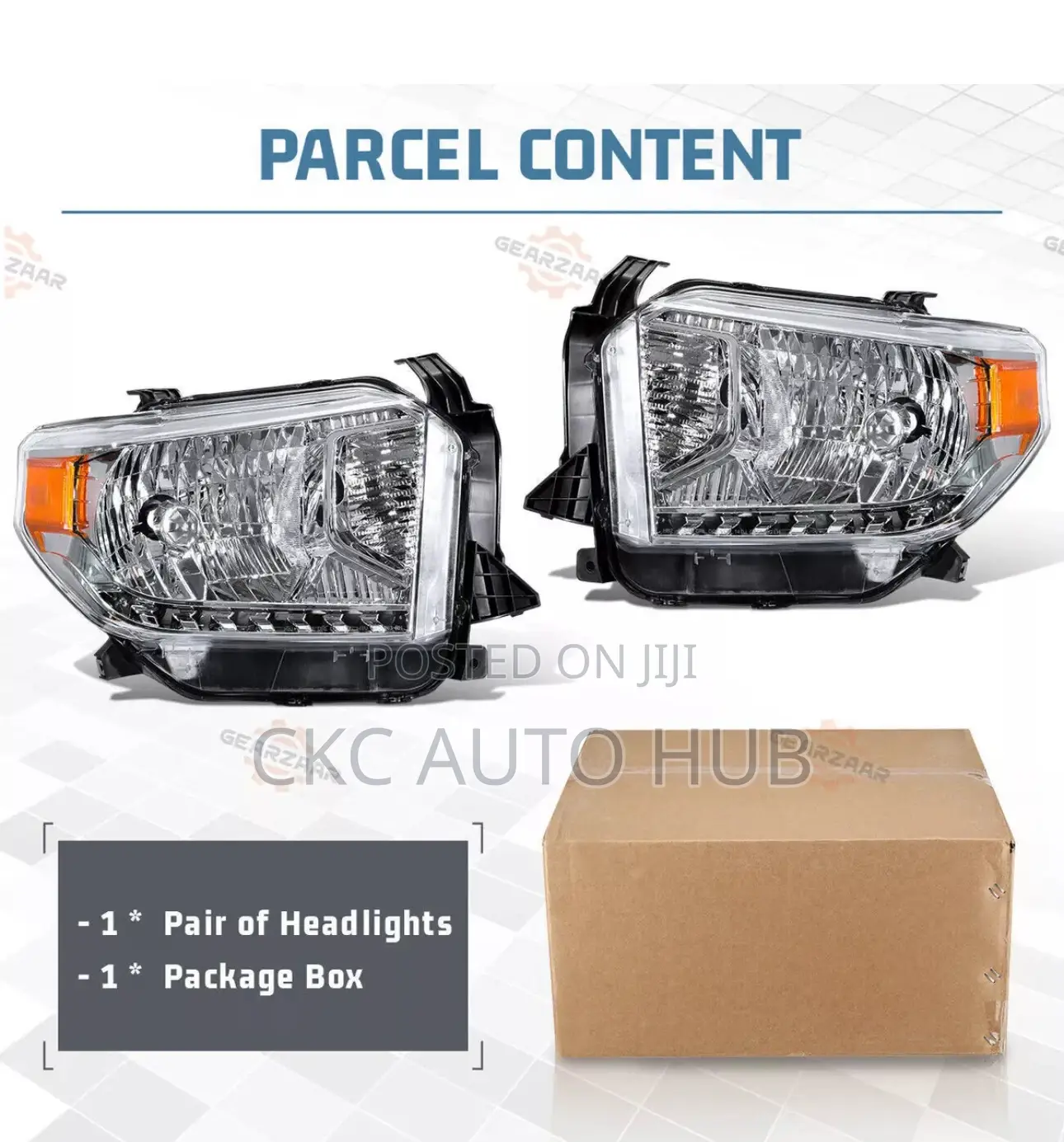 Tundra 2014 To 2021 Headlight