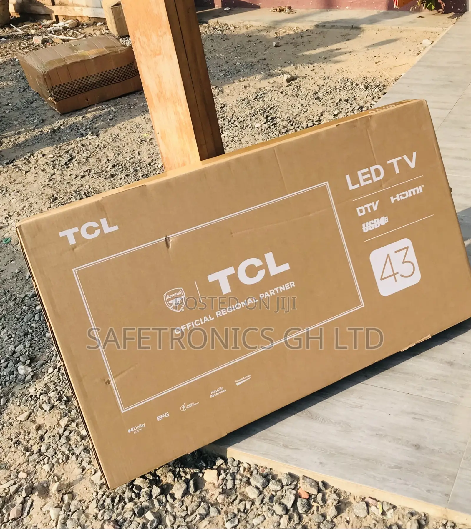 Shop Led 43 Inch Smart TCL P635 Black Tv