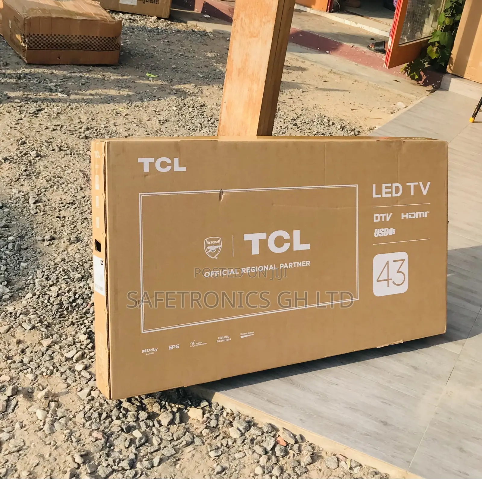 Shop Led 43 Inch Smart TCL P635 Black Tv