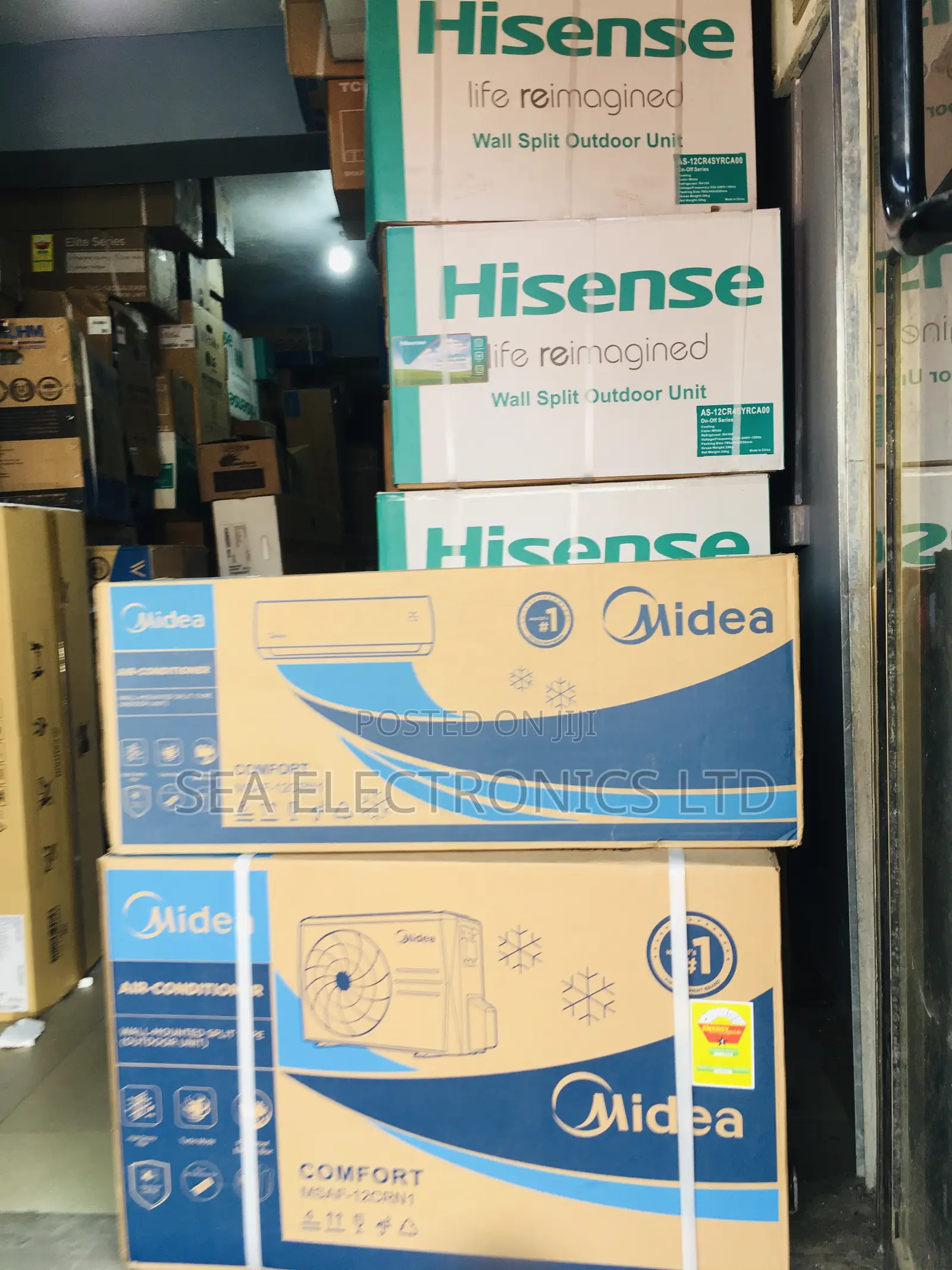 Super  Freeze Midea 1.5 Hp Ac