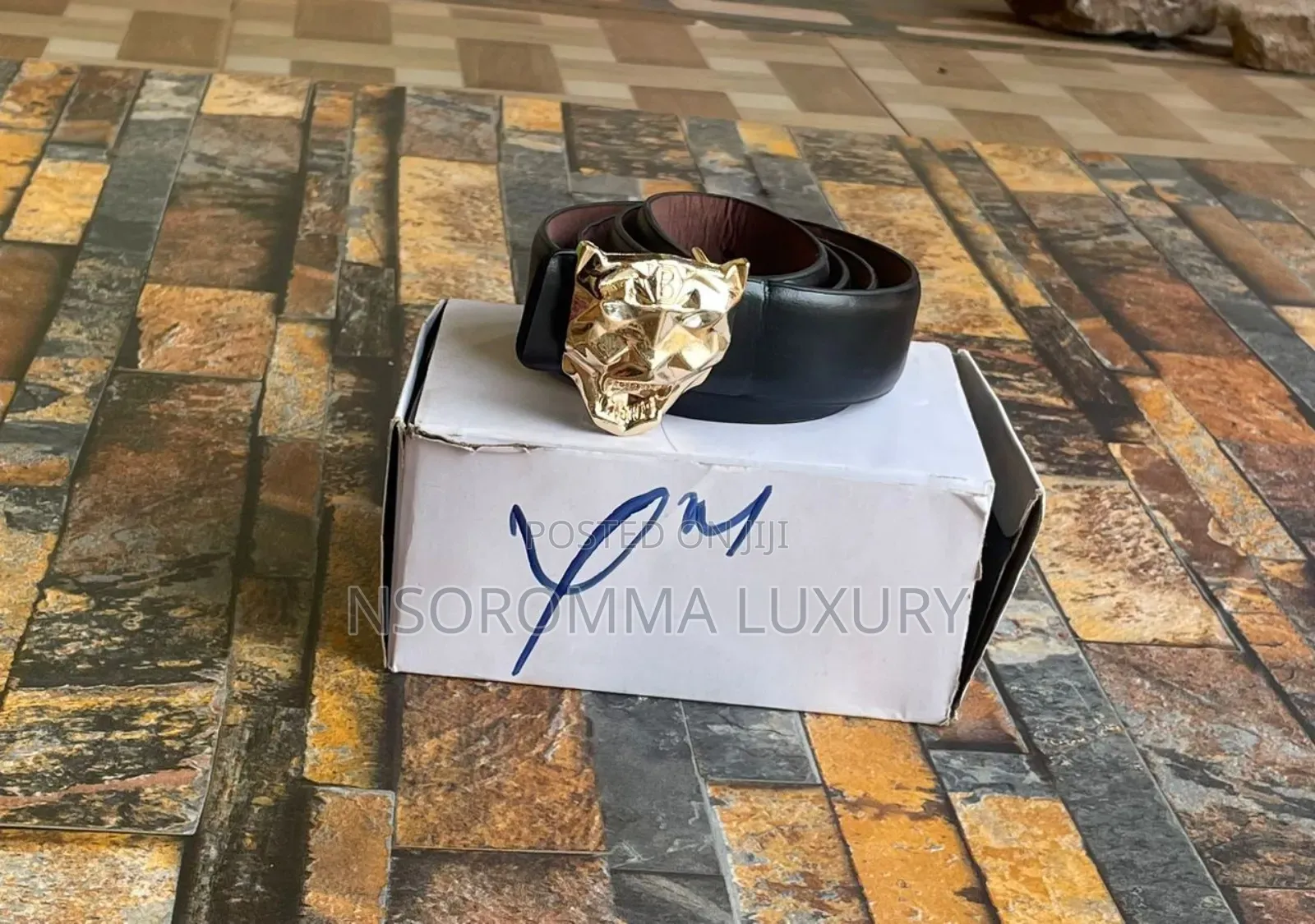 Louis Vuitton Heritage Studded Belt