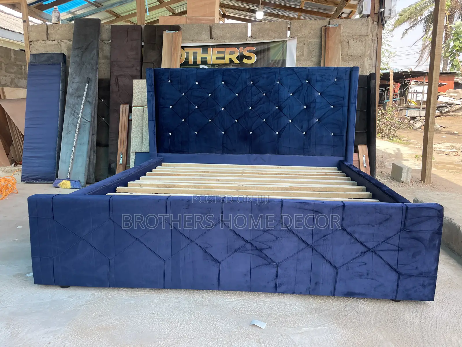 Queen Size 72x75 Bedframe