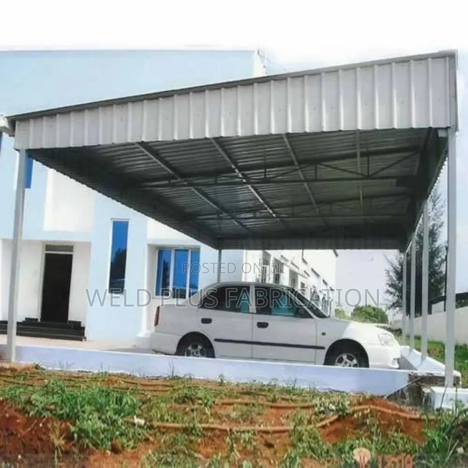 Fabricated Trusses for Car Parking