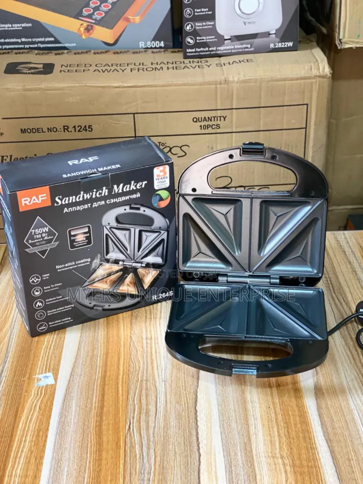 Electric 750w Sandwich Maker