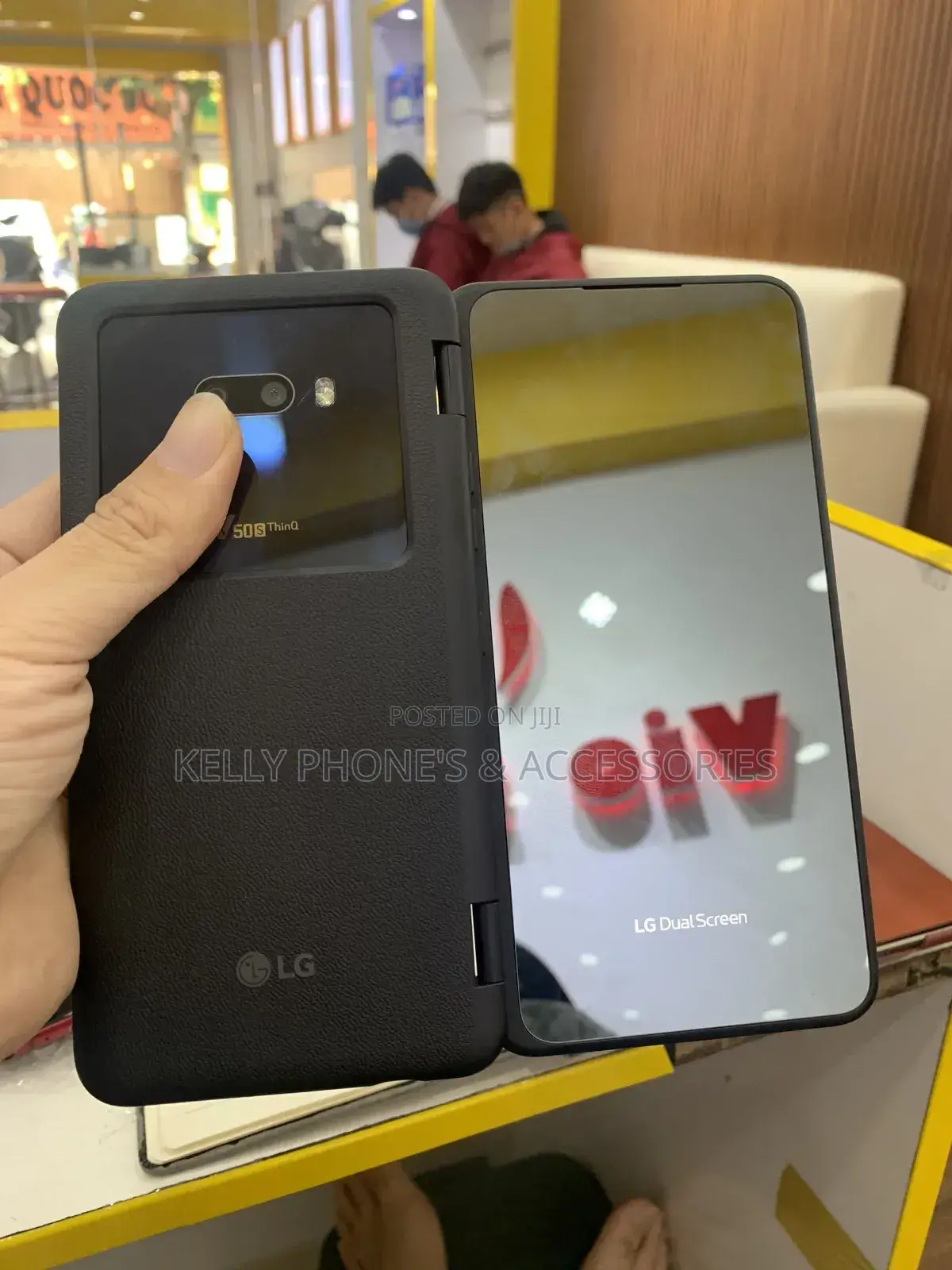 New LG V50S Thinq 256 GB Black