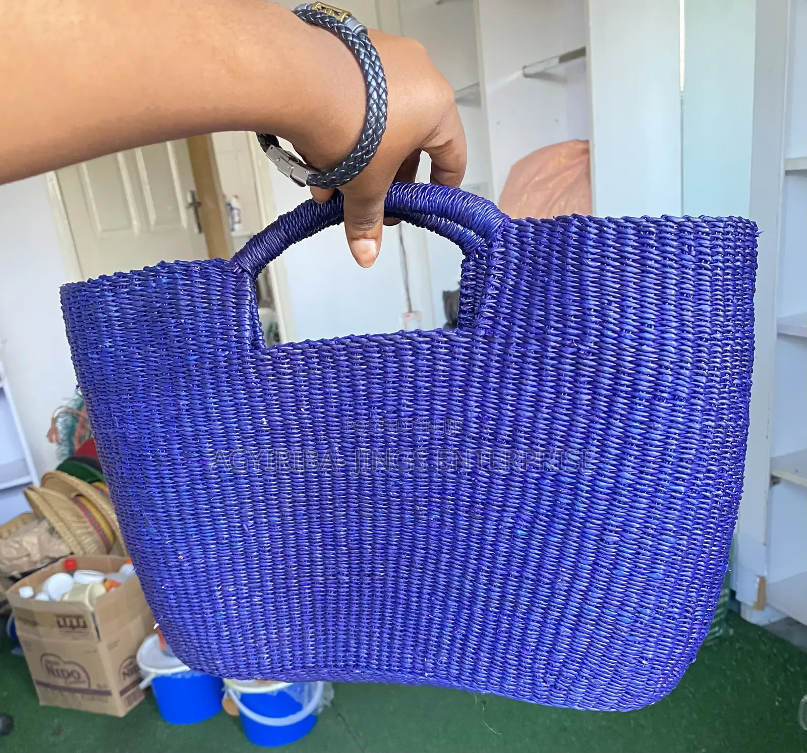 Bolga Handwoven Bag