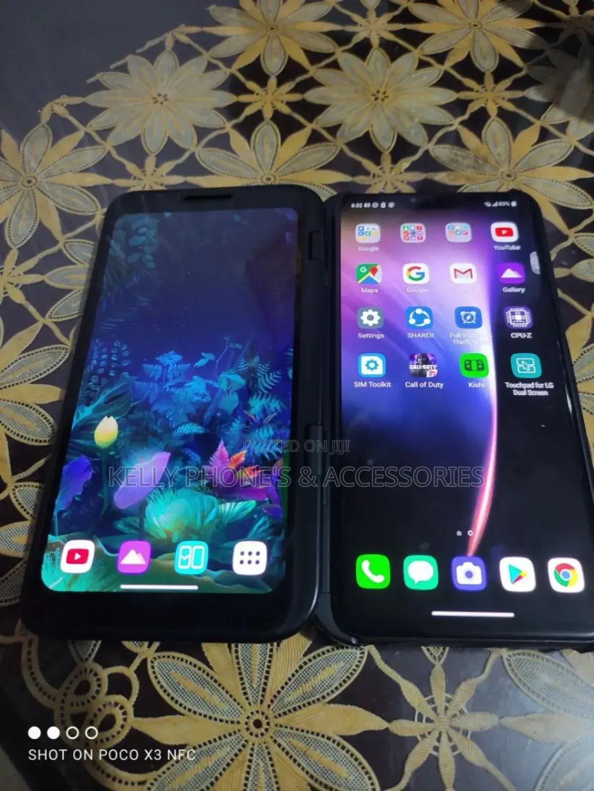 New LG V50S Thinq 256 GB Black