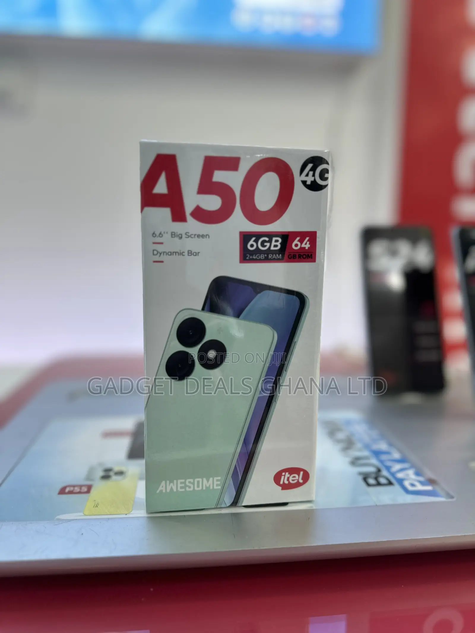 New Itel A50 128 GB Black